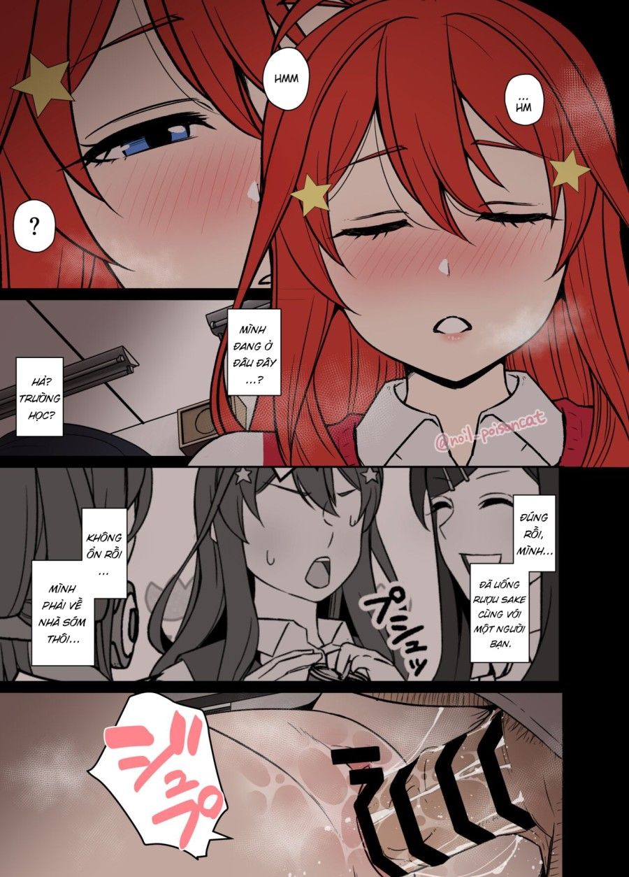 Câu Chuyện Về Việc Làm Điều Xấu Với Nakano Itsuki Say Rượu Oneshot page 3 - Giả Dược
