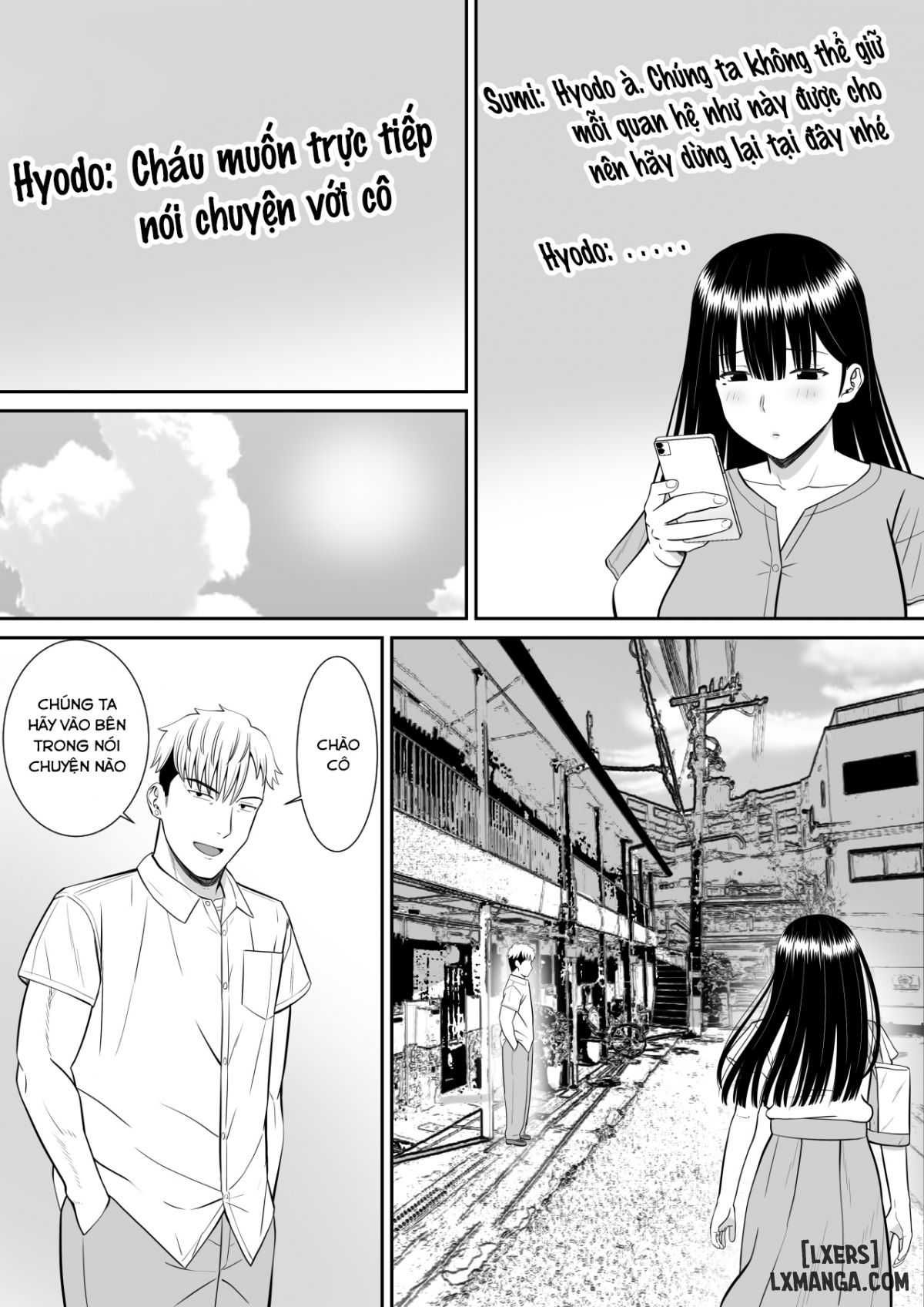 Câu Chuyện Về Việc Mẹ Tôi Bị Kẻ Bắt Nạt Dụ Dỗ Chương 1 page 57 - Giả Dược