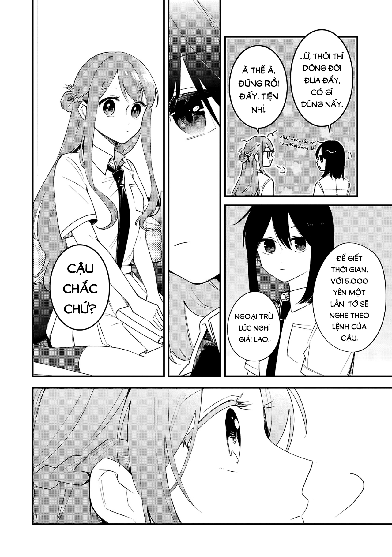 đọc truyện Câu Chuyện Về Việc Mua Bạn Cùng Lớp Mỗi Tuần: 5.000 Yên Để Có Cớ Dành Thời Gian Cho Nhau. Chương 3 ảnh 15 tại Thiên Thai Truyện