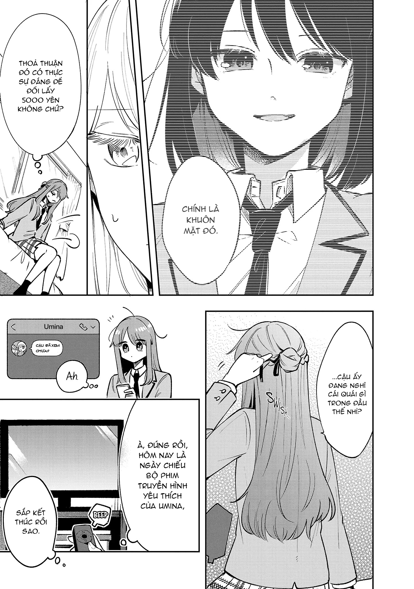 đọc truyện Câu Chuyện Về Việc Mua Bạn Cùng Lớp Mỗi Tuần: 5.000 Yên Để Có Cớ Dành Thời Gian Cho Nhau. Chương 6 ảnh 4 tại Thiên Thai Truyện