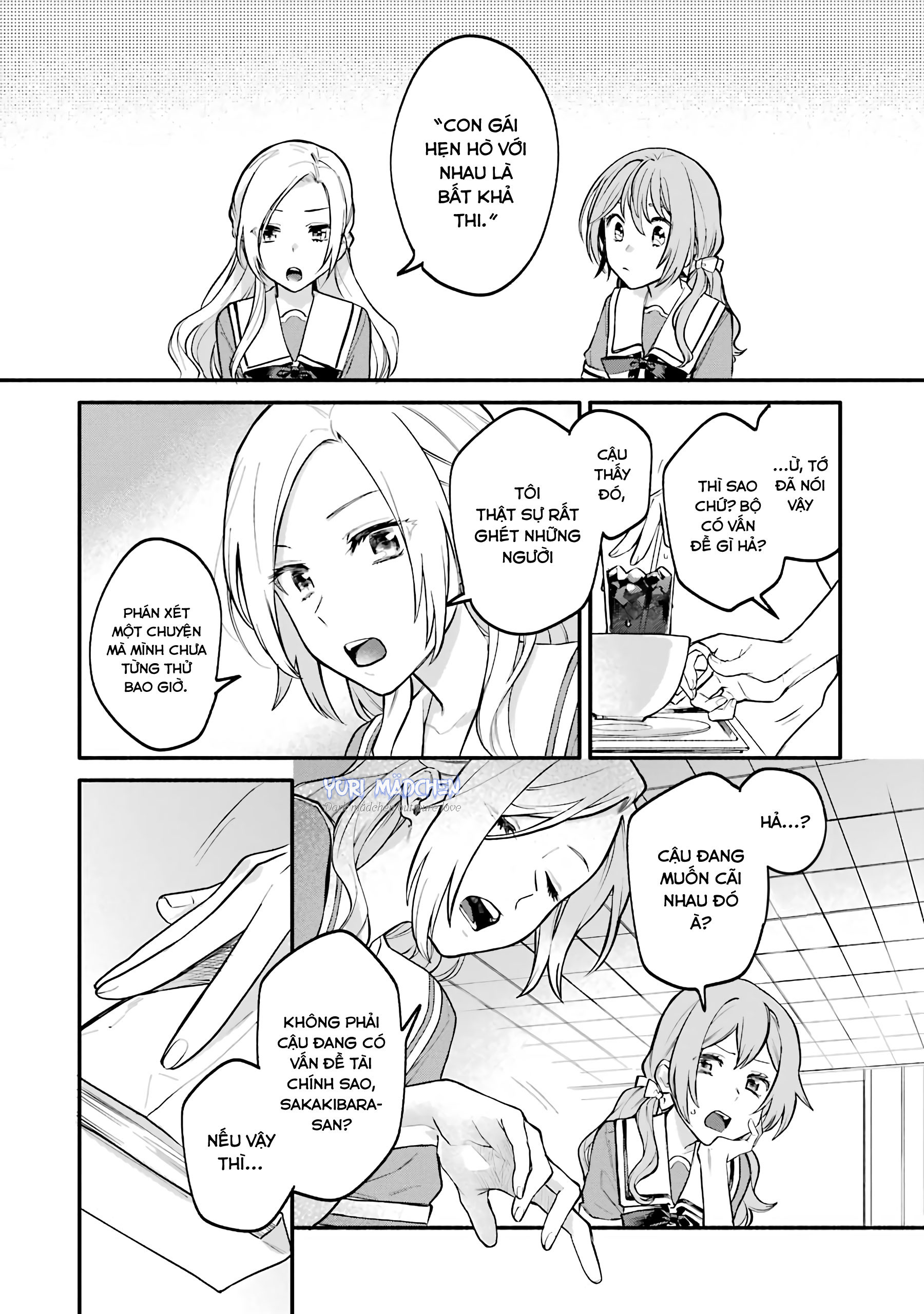 đọc truyện Câu Chuyện Yuri Về Một Thiếu Nữ Khăng Khăng Rằng: "hai Cô Gái Yêu Nhau Là Điều Bất Khả Thi Mà!" Hoàn Toàn Đổ Gục Trong 100 Ngày! Chương 1 ảnh 23 tại Thiên Thai Truyện