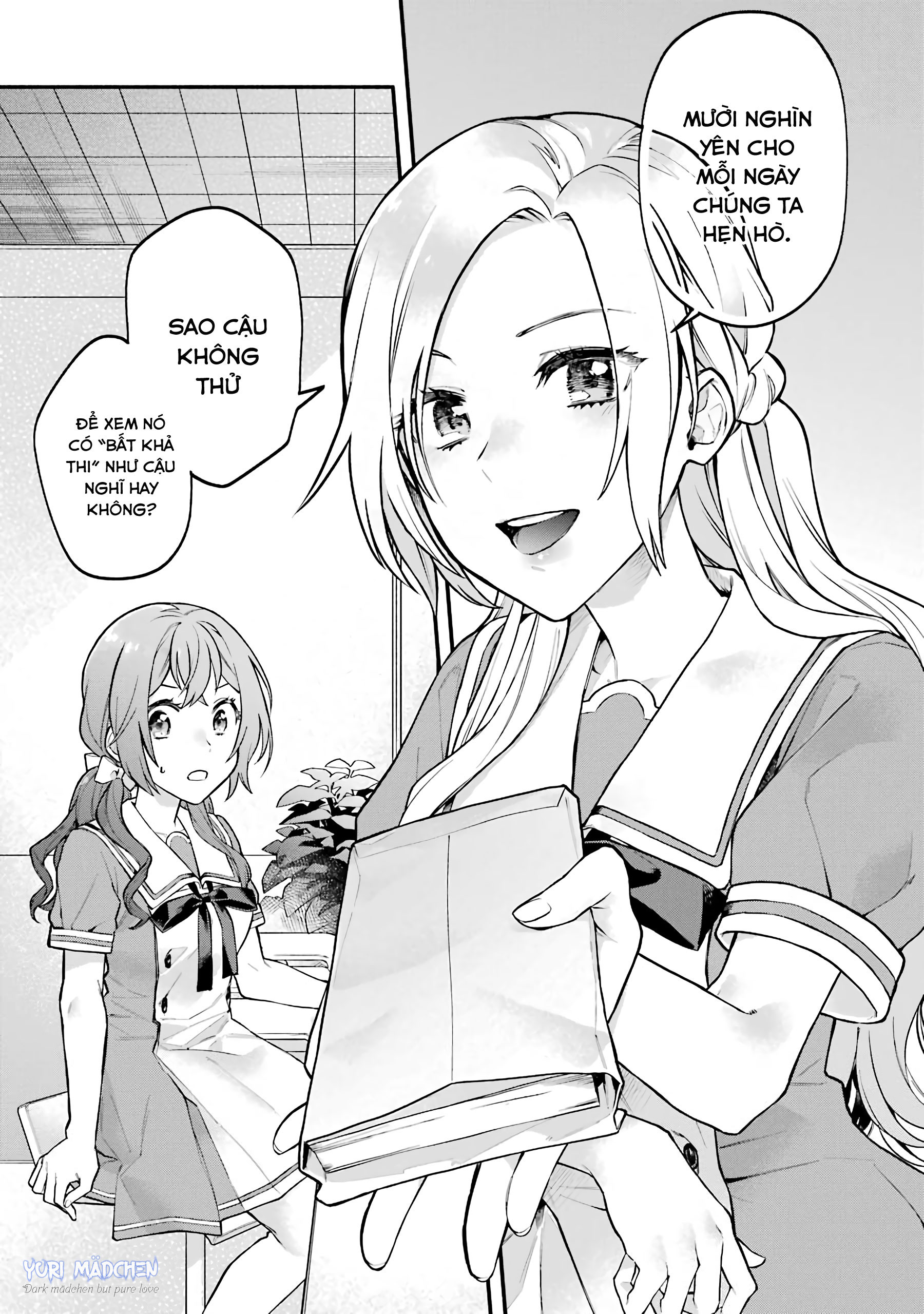 đọc truyện Câu Chuyện Yuri Về Một Thiếu Nữ Khăng Khăng Rằng: "hai Cô Gái Yêu Nhau Là Điều Bất Khả Thi Mà!" Hoàn Toàn Đổ Gục Trong 100 Ngày! Chương 1 ảnh 24 tại Thiên Thai Truyện