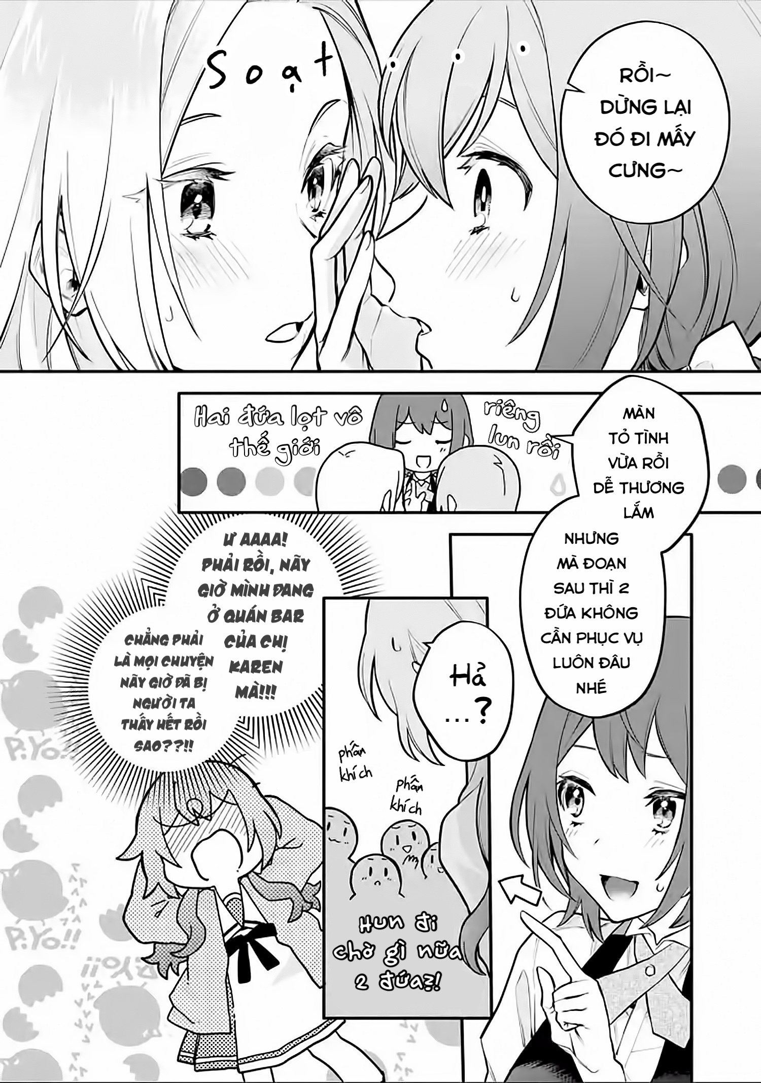 đọc truyện Câu Chuyện Yuri Về Một Thiếu Nữ Khăng Khăng Rằng: "hai Cô Gái Yêu Nhau Là Điều Bất Khả Thi Mà!" Hoàn Toàn Đổ Gục Trong 100 Ngày! Chương 10 ảnh 24 tại Thiên Thai Truyện