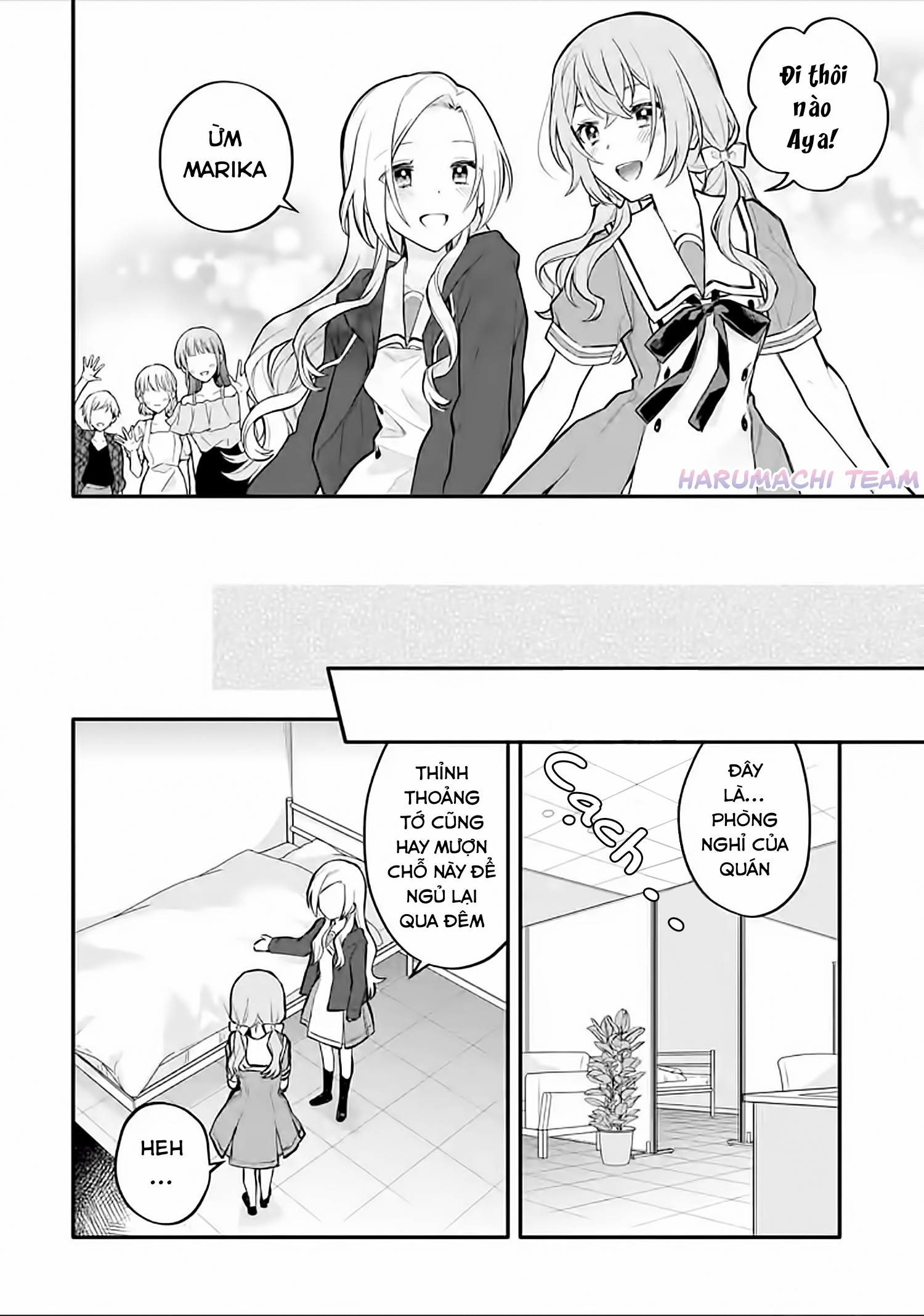 đọc truyện Câu Chuyện Yuri Về Một Thiếu Nữ Khăng Khăng Rằng: "hai Cô Gái Yêu Nhau Là Điều Bất Khả Thi Mà!" Hoàn Toàn Đổ Gục Trong 100 Ngày! Chương 10 ảnh 26 tại Thiên Thai Truyện