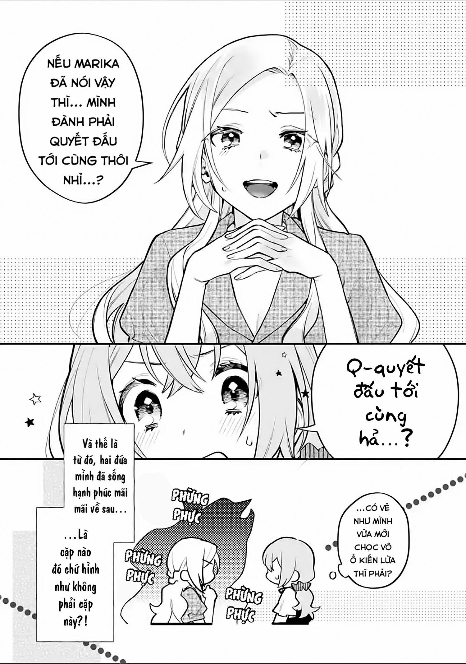 đọc truyện Câu Chuyện Yuri Về Một Thiếu Nữ Khăng Khăng Rằng: "hai Cô Gái Yêu Nhau Là Điều Bất Khả Thi Mà!" Hoàn Toàn Đổ Gục Trong 100 Ngày! Chương 10 ảnh 35 tại Thiên Thai Truyện