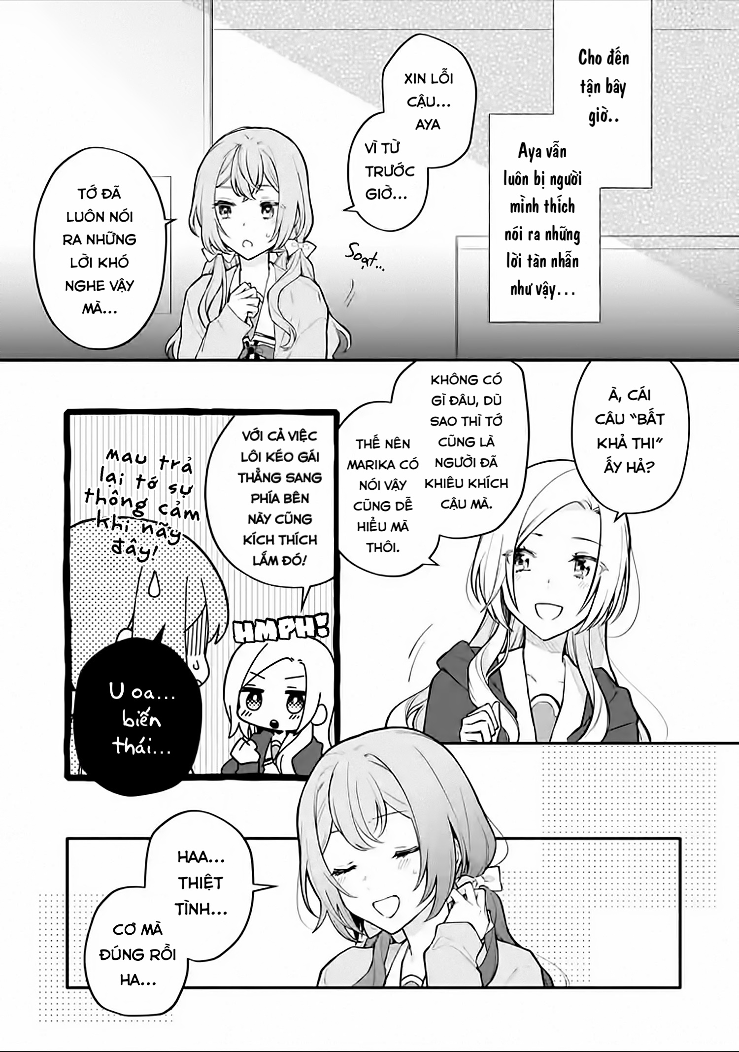 đọc truyện Câu Chuyện Yuri Về Một Thiếu Nữ Khăng Khăng Rằng: "hai Cô Gái Yêu Nhau Là Điều Bất Khả Thi Mà!" Hoàn Toàn Đổ Gục Trong 100 Ngày! Chương 10 ảnh 7 tại Thiên Thai Truyện