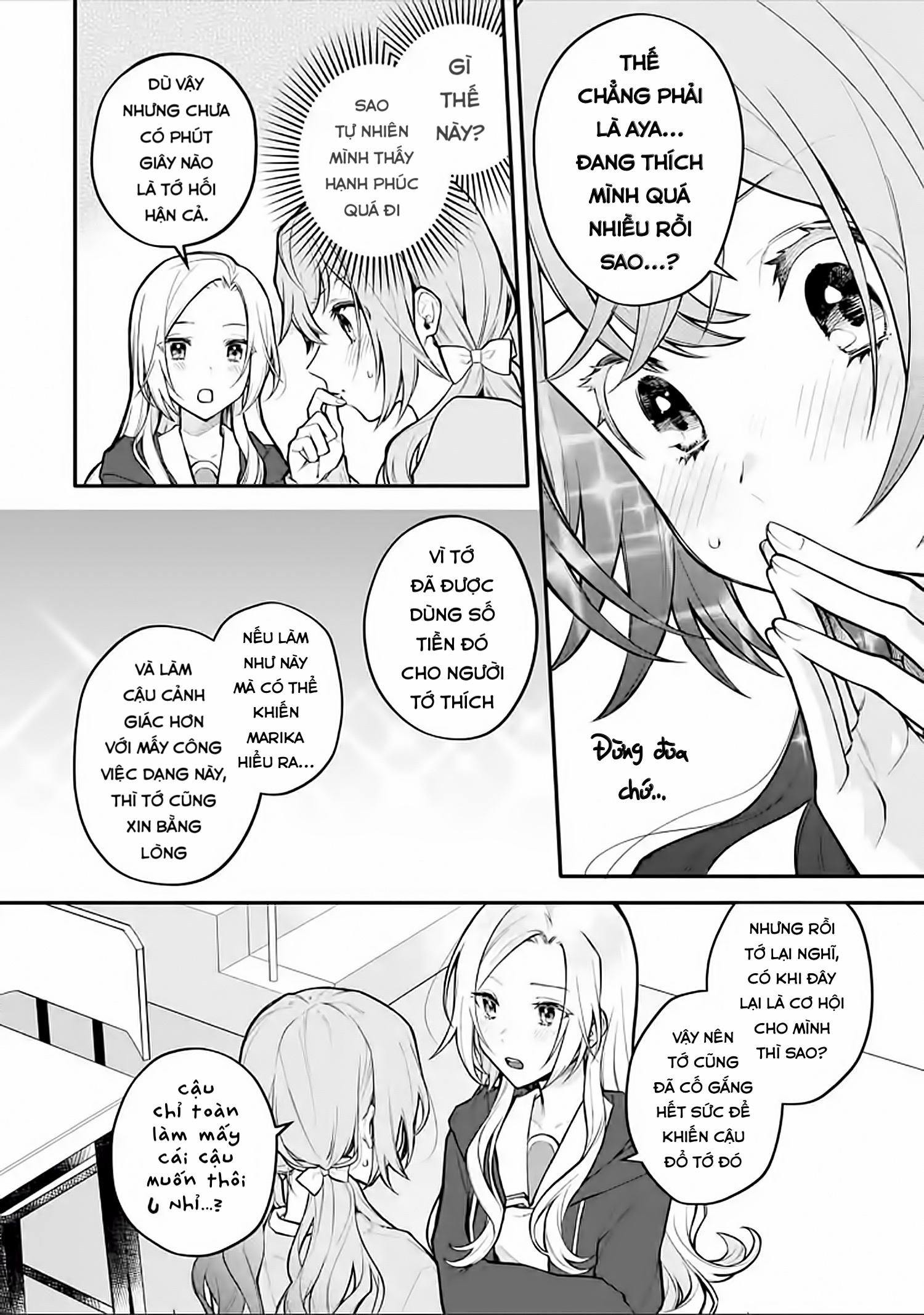 đọc truyện Câu Chuyện Yuri Về Một Thiếu Nữ Khăng Khăng Rằng: "hai Cô Gái Yêu Nhau Là Điều Bất Khả Thi Mà!" Hoàn Toàn Đổ Gục Trong 100 Ngày! Chương 10 ảnh 10 tại Thiên Thai Truyện