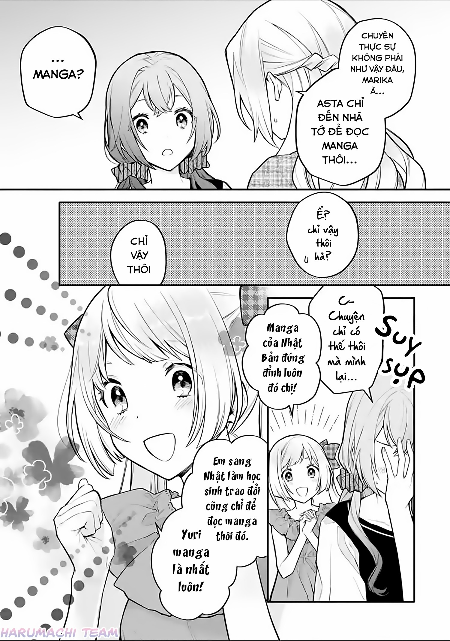 đọc truyện Câu Chuyện Yuri Về Một Thiếu Nữ Khăng Khăng Rằng: "hai Cô Gái Yêu Nhau Là Điều Bất Khả Thi Mà!" Hoàn Toàn Đổ Gục Trong 100 Ngày! Chương 11 ảnh 12 tại Thiên Thai Truyện