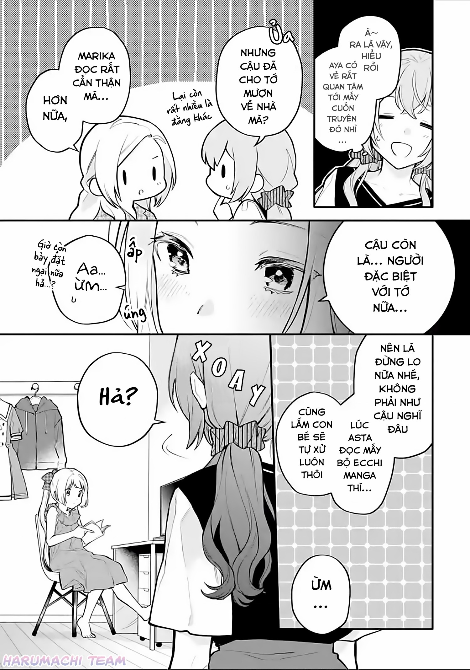 đọc truyện Câu Chuyện Yuri Về Một Thiếu Nữ Khăng Khăng Rằng: "hai Cô Gái Yêu Nhau Là Điều Bất Khả Thi Mà!" Hoàn Toàn Đổ Gục Trong 100 Ngày! Chương 11 ảnh 14 tại Thiên Thai Truyện