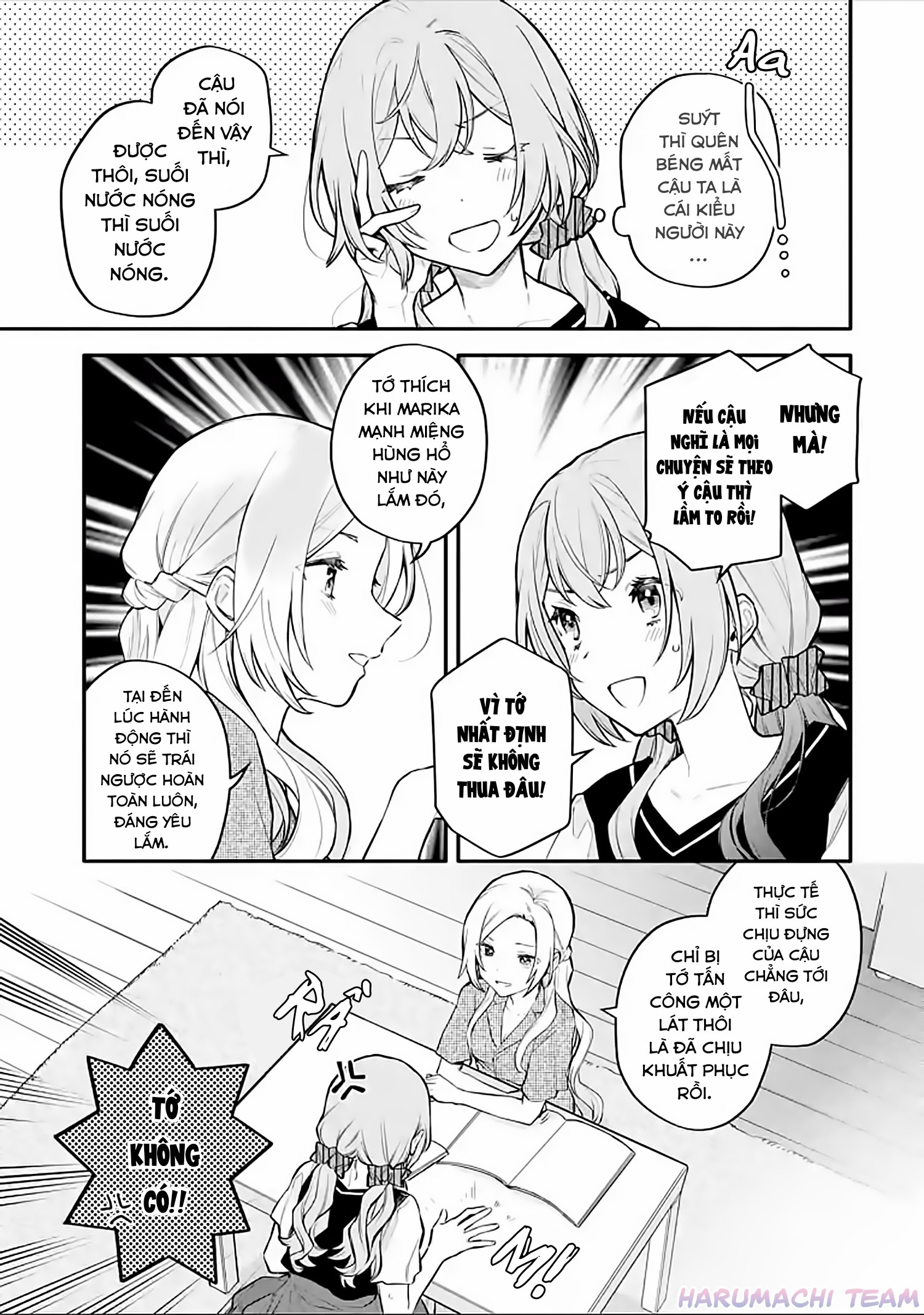 đọc truyện Câu Chuyện Yuri Về Một Thiếu Nữ Khăng Khăng Rằng: "hai Cô Gái Yêu Nhau Là Điều Bất Khả Thi Mà!" Hoàn Toàn Đổ Gục Trong 100 Ngày! Chương 11 ảnh 8 tại Thiên Thai Truyện