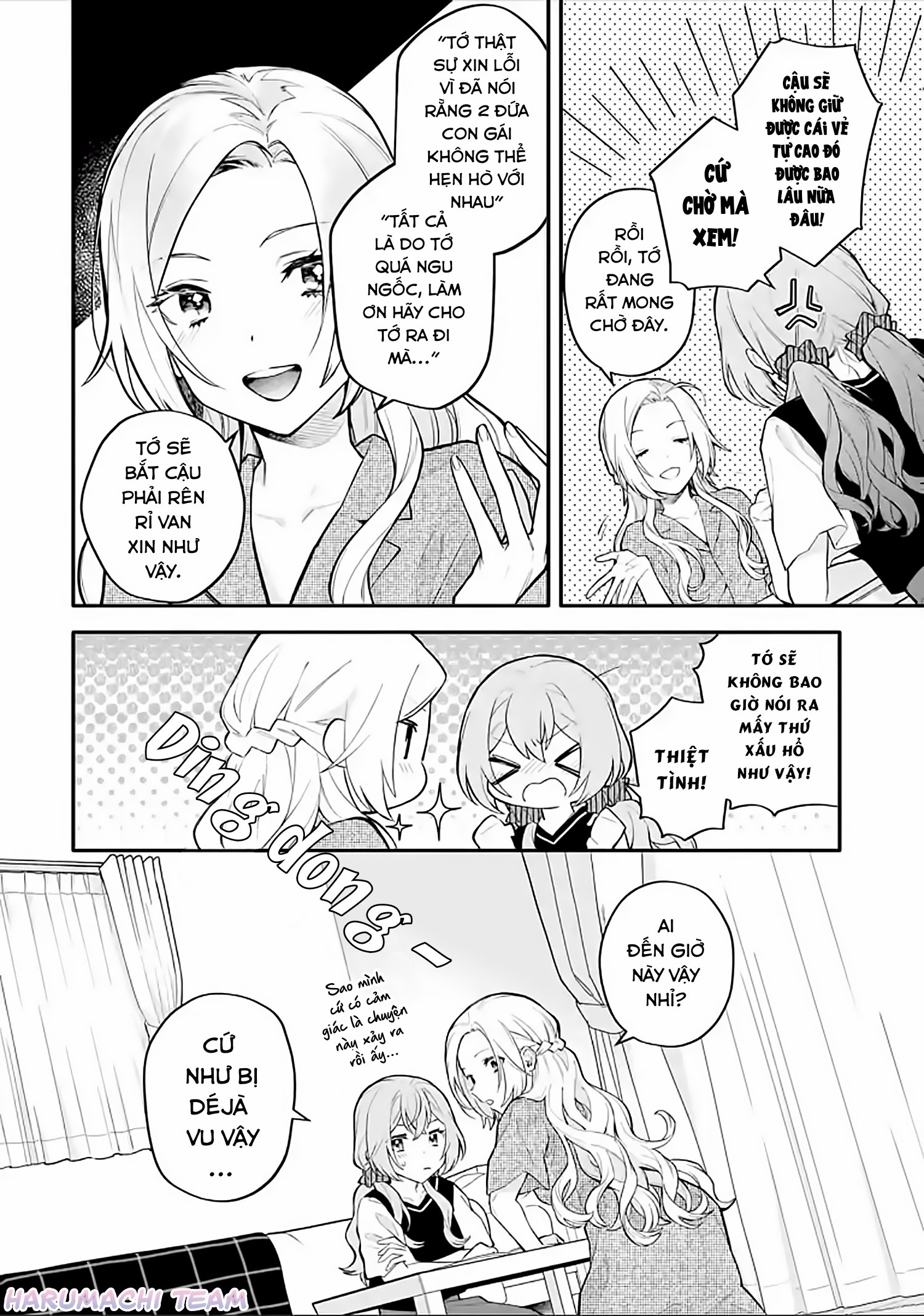 đọc truyện Câu Chuyện Yuri Về Một Thiếu Nữ Khăng Khăng Rằng: "hai Cô Gái Yêu Nhau Là Điều Bất Khả Thi Mà!" Hoàn Toàn Đổ Gục Trong 100 Ngày! Chương 11 ảnh 9 tại Thiên Thai Truyện