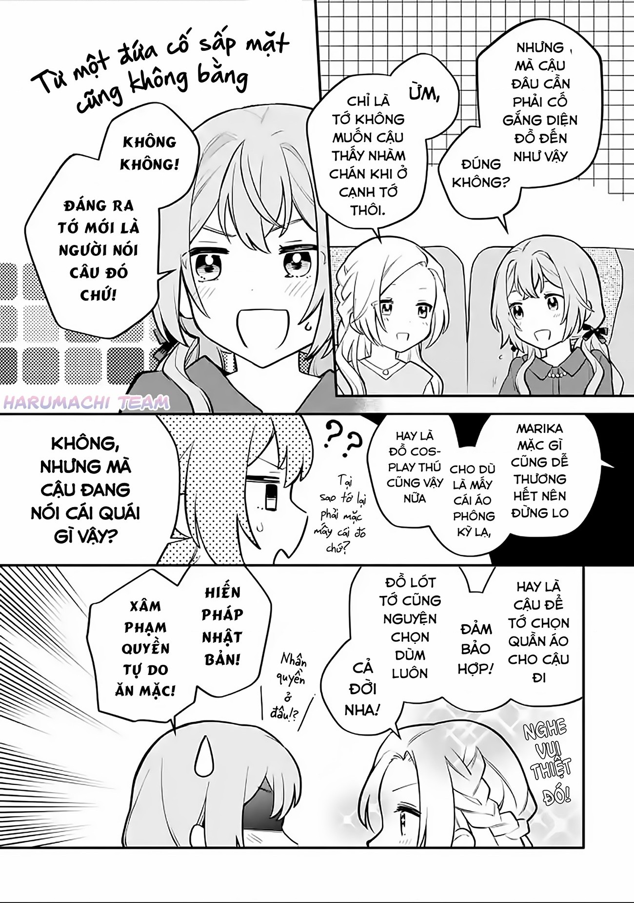 đọc truyện Câu Chuyện Yuri Về Một Thiếu Nữ Khăng Khăng Rằng: "hai Cô Gái Yêu Nhau Là Điều Bất Khả Thi Mà!" Hoàn Toàn Đổ Gục Trong 100 Ngày! Chương 12 ảnh 13 tại Thiên Thai Truyện