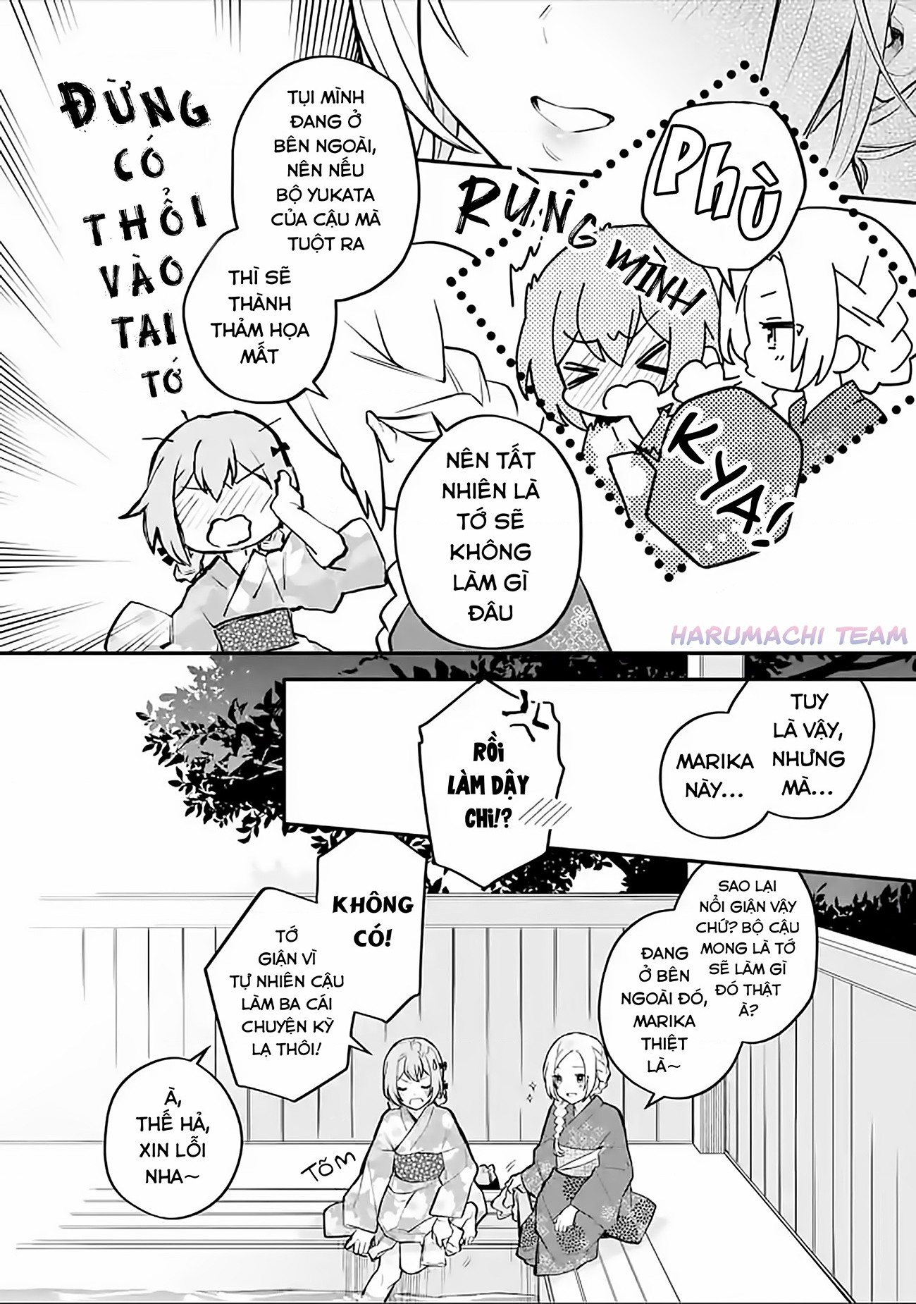 đọc truyện Câu Chuyện Yuri Về Một Thiếu Nữ Khăng Khăng Rằng: "hai Cô Gái Yêu Nhau Là Điều Bất Khả Thi Mà!" Hoàn Toàn Đổ Gục Trong 100 Ngày! Chương 12 ảnh 22 tại Thiên Thai Truyện