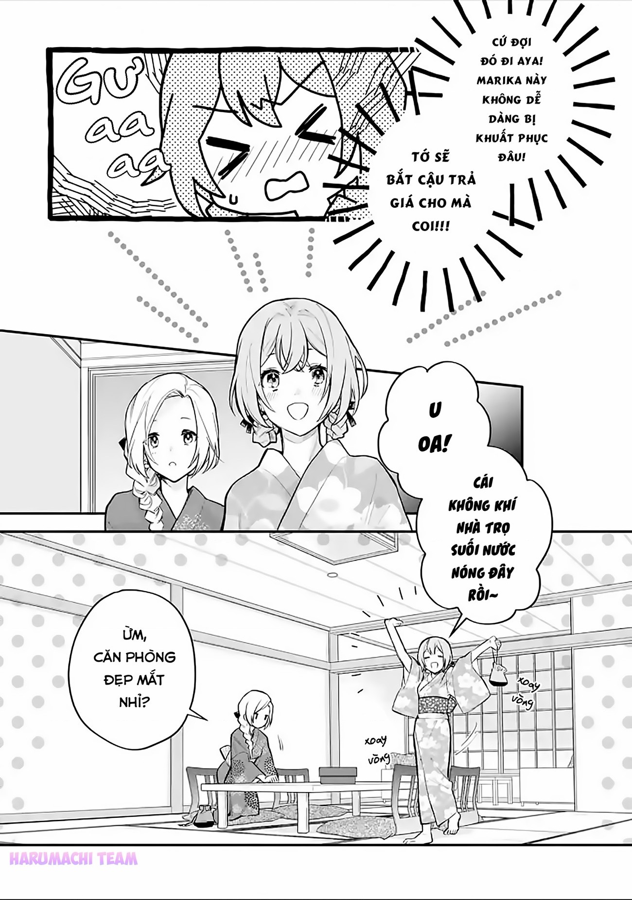 đọc truyện Câu Chuyện Yuri Về Một Thiếu Nữ Khăng Khăng Rằng: "hai Cô Gái Yêu Nhau Là Điều Bất Khả Thi Mà!" Hoàn Toàn Đổ Gục Trong 100 Ngày! Chương 12 ảnh 24 tại Thiên Thai Truyện