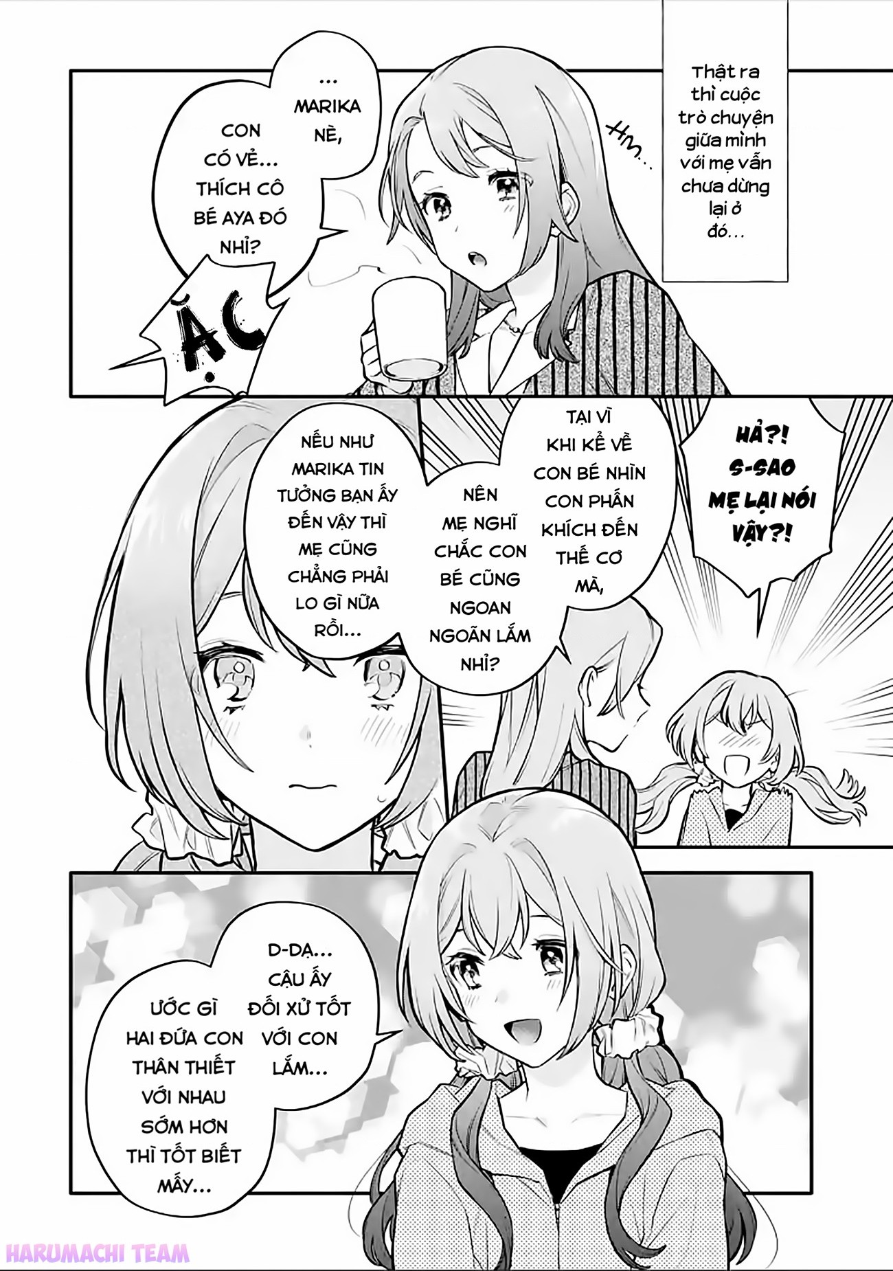 đọc truyện Câu Chuyện Yuri Về Một Thiếu Nữ Khăng Khăng Rằng: "hai Cô Gái Yêu Nhau Là Điều Bất Khả Thi Mà!" Hoàn Toàn Đổ Gục Trong 100 Ngày! Chương 12 ảnh 10 tại Thiên Thai Truyện