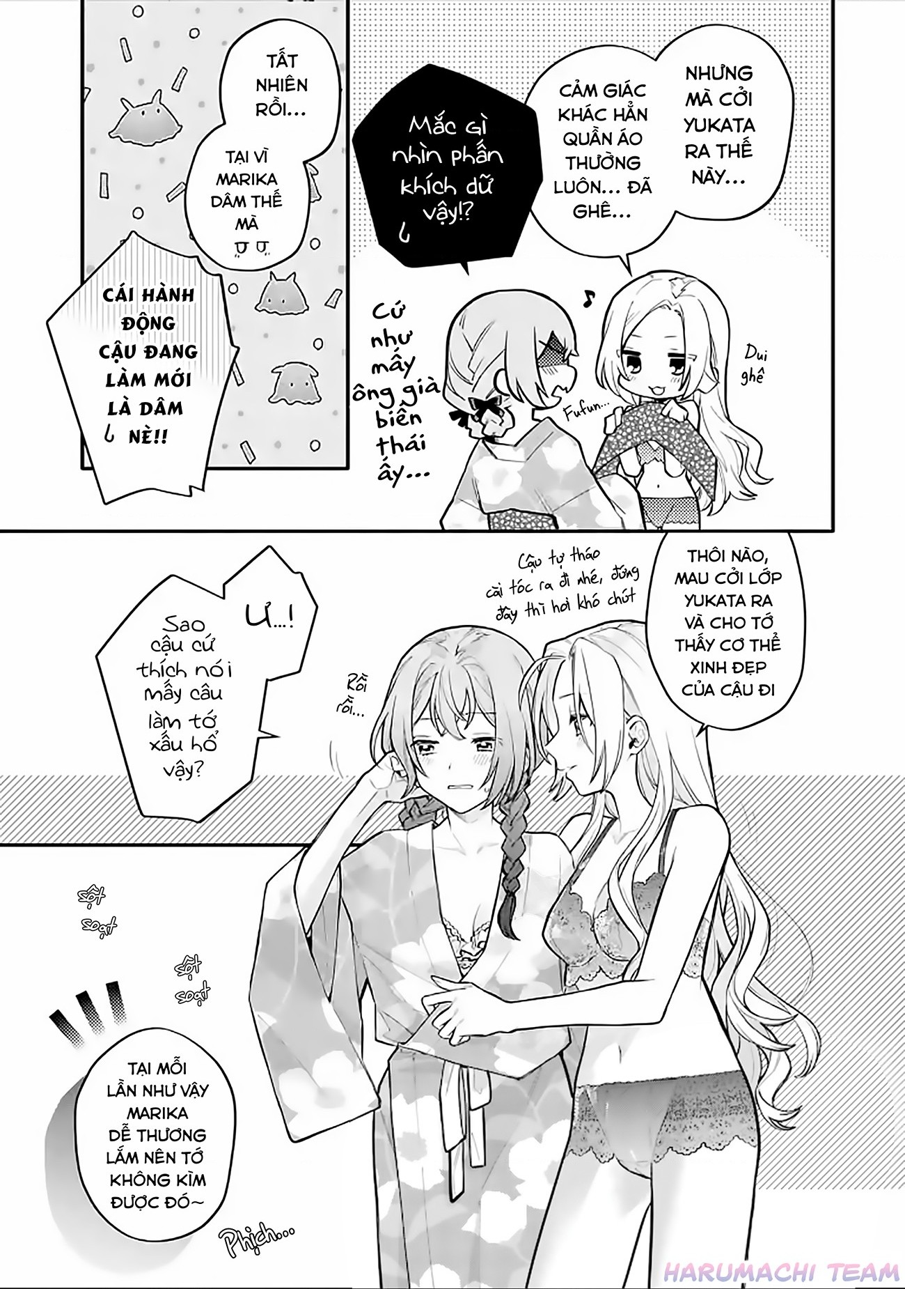 đọc truyện Câu Chuyện Yuri Về Một Thiếu Nữ Khăng Khăng Rằng: "hai Cô Gái Yêu Nhau Là Điều Bất Khả Thi Mà!" Hoàn Toàn Đổ Gục Trong 100 Ngày! Chương 13 ảnh 4 tại Thiên Thai Truyện