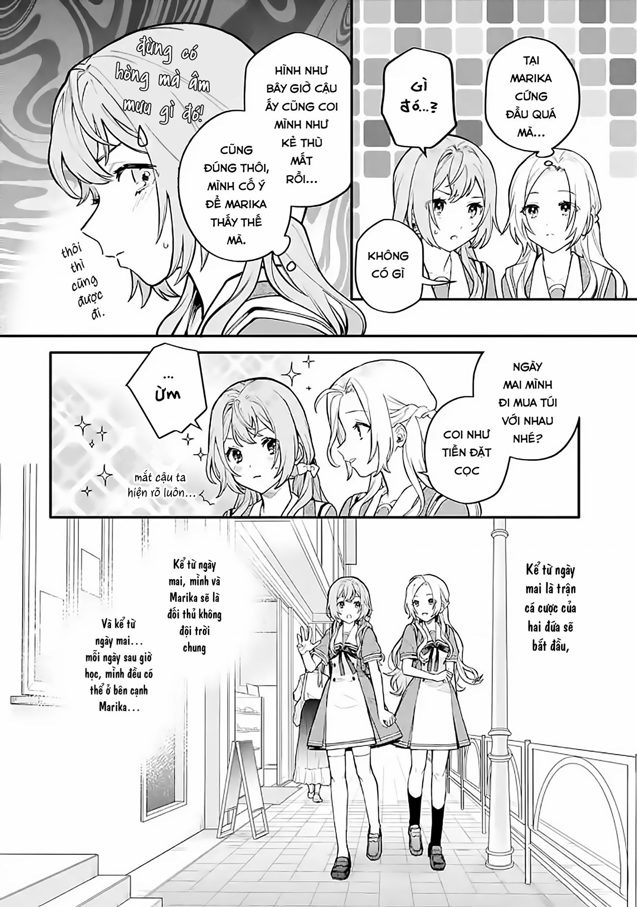 đọc truyện Câu Chuyện Yuri Về Một Thiếu Nữ Khăng Khăng Rằng: "hai Cô Gái Yêu Nhau Là Điều Bất Khả Thi Mà!" Hoàn Toàn Đổ Gục Trong 100 Ngày! Chương 14 ảnh 17 tại Thiên Thai Truyện