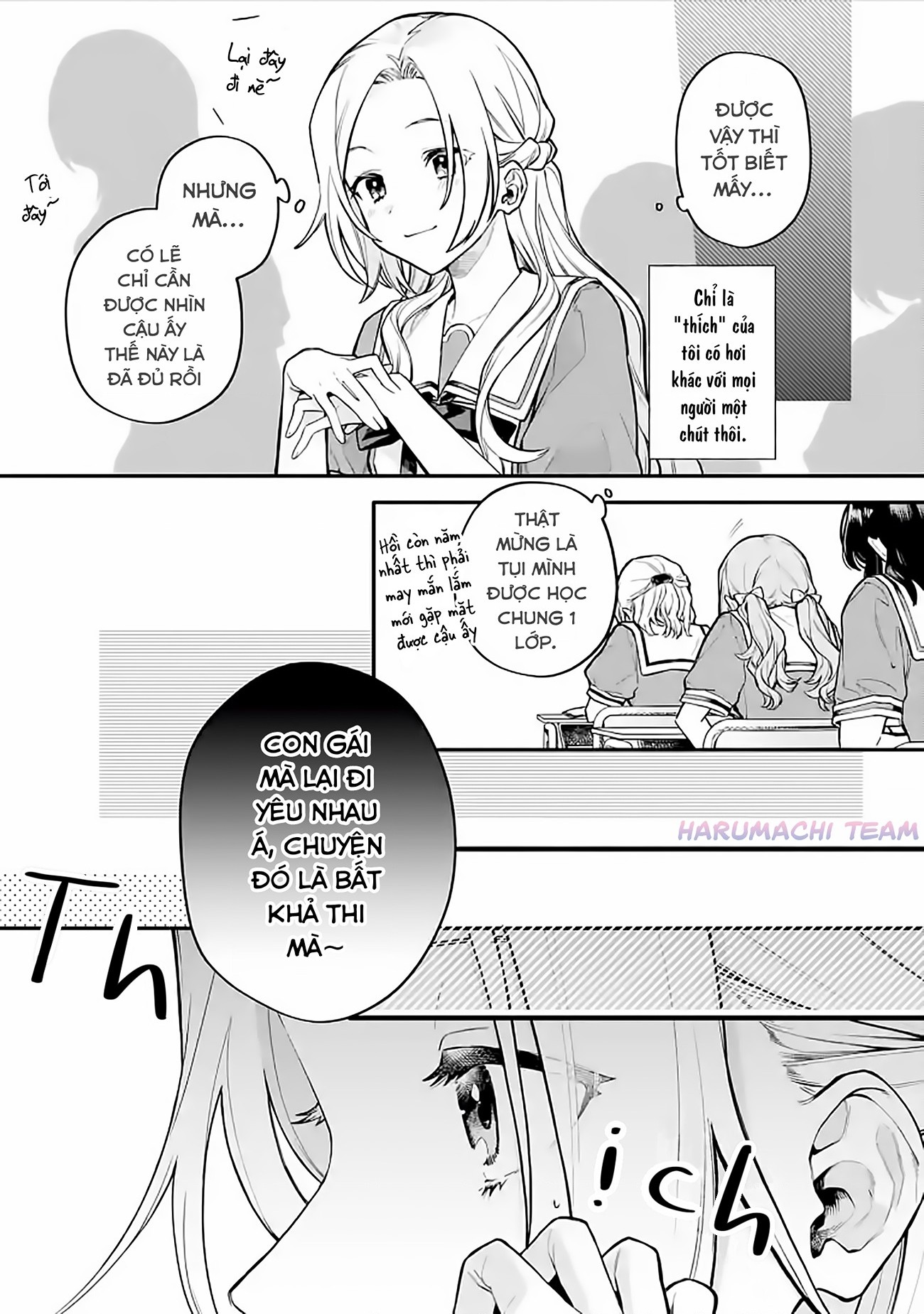 đọc truyện Câu Chuyện Yuri Về Một Thiếu Nữ Khăng Khăng Rằng: "hai Cô Gái Yêu Nhau Là Điều Bất Khả Thi Mà!" Hoàn Toàn Đổ Gục Trong 100 Ngày! Chương 14 ảnh 4 tại Thiên Thai Truyện