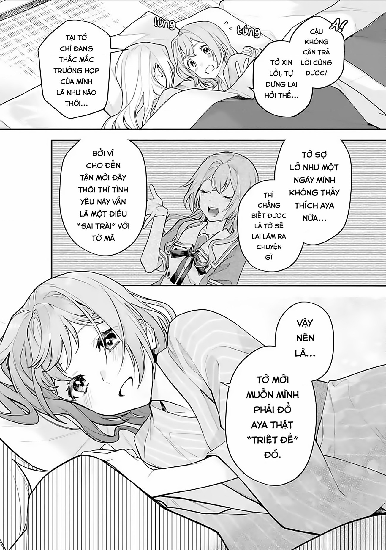 đọc truyện Câu Chuyện Yuri Về Một Thiếu Nữ Khăng Khăng Rằng: "hai Cô Gái Yêu Nhau Là Điều Bất Khả Thi Mà!" Hoàn Toàn Đổ Gục Trong 100 Ngày! Chương 14 ảnh 28 tại Thiên Thai Truyện