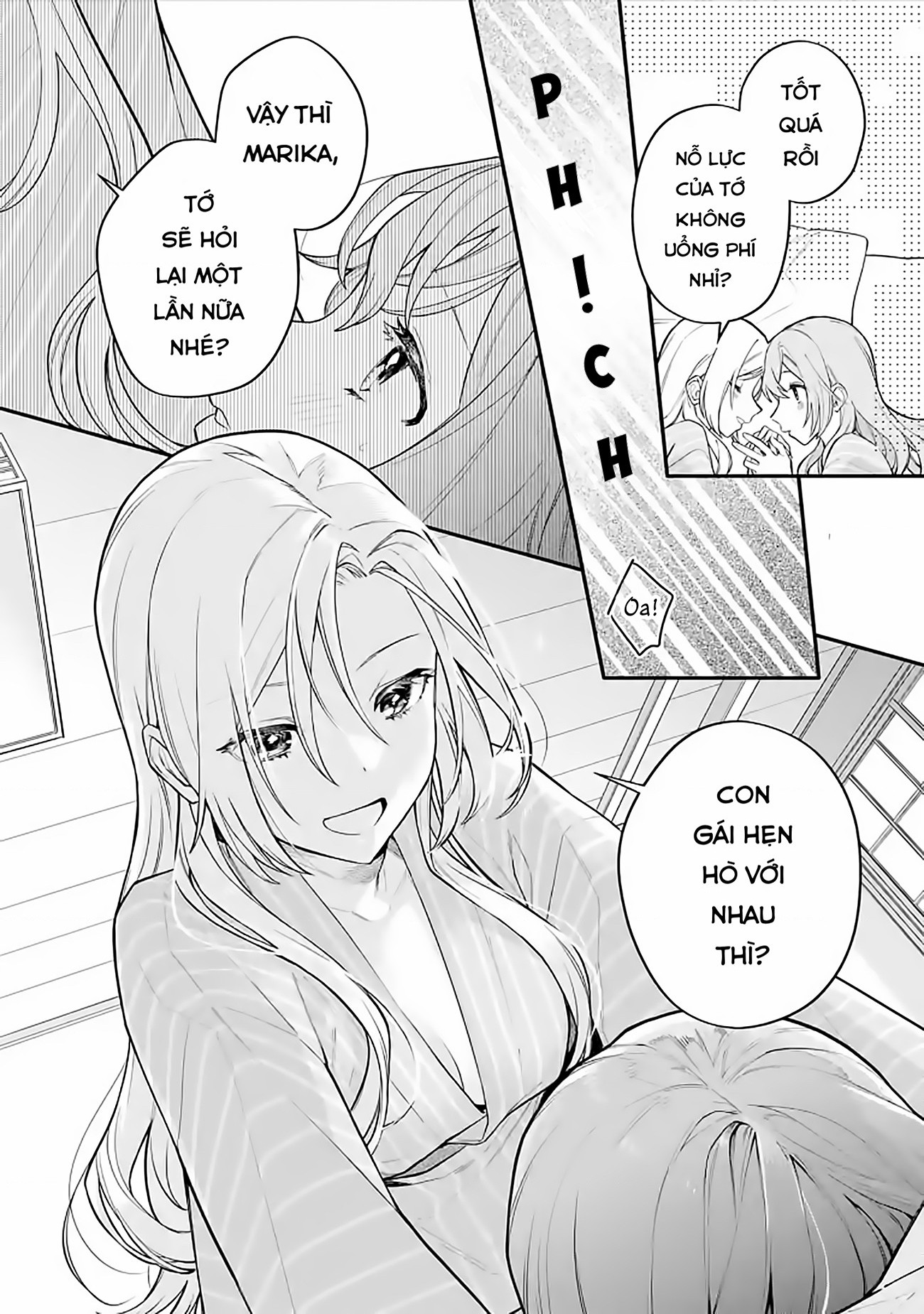 đọc truyện Câu Chuyện Yuri Về Một Thiếu Nữ Khăng Khăng Rằng: "hai Cô Gái Yêu Nhau Là Điều Bất Khả Thi Mà!" Hoàn Toàn Đổ Gục Trong 100 Ngày! Chương 14 ảnh 31 tại Thiên Thai Truyện