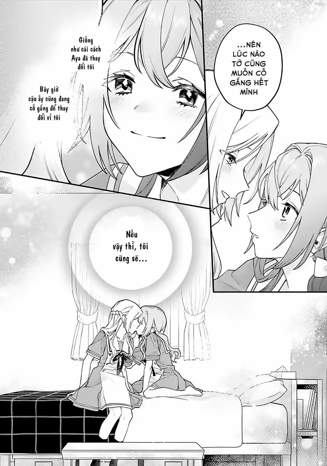 đọc truyện Câu Chuyện Yuri Về Một Thiếu Nữ Khăng Khăng Rằng: "hai Cô Gái Yêu Nhau Là Điều Bất Khả Thi Mà!" Hoàn Toàn Đổ Gục Trong 100 Ngày! Chương 15 ảnh 16 tại Thiên Thai Truyện