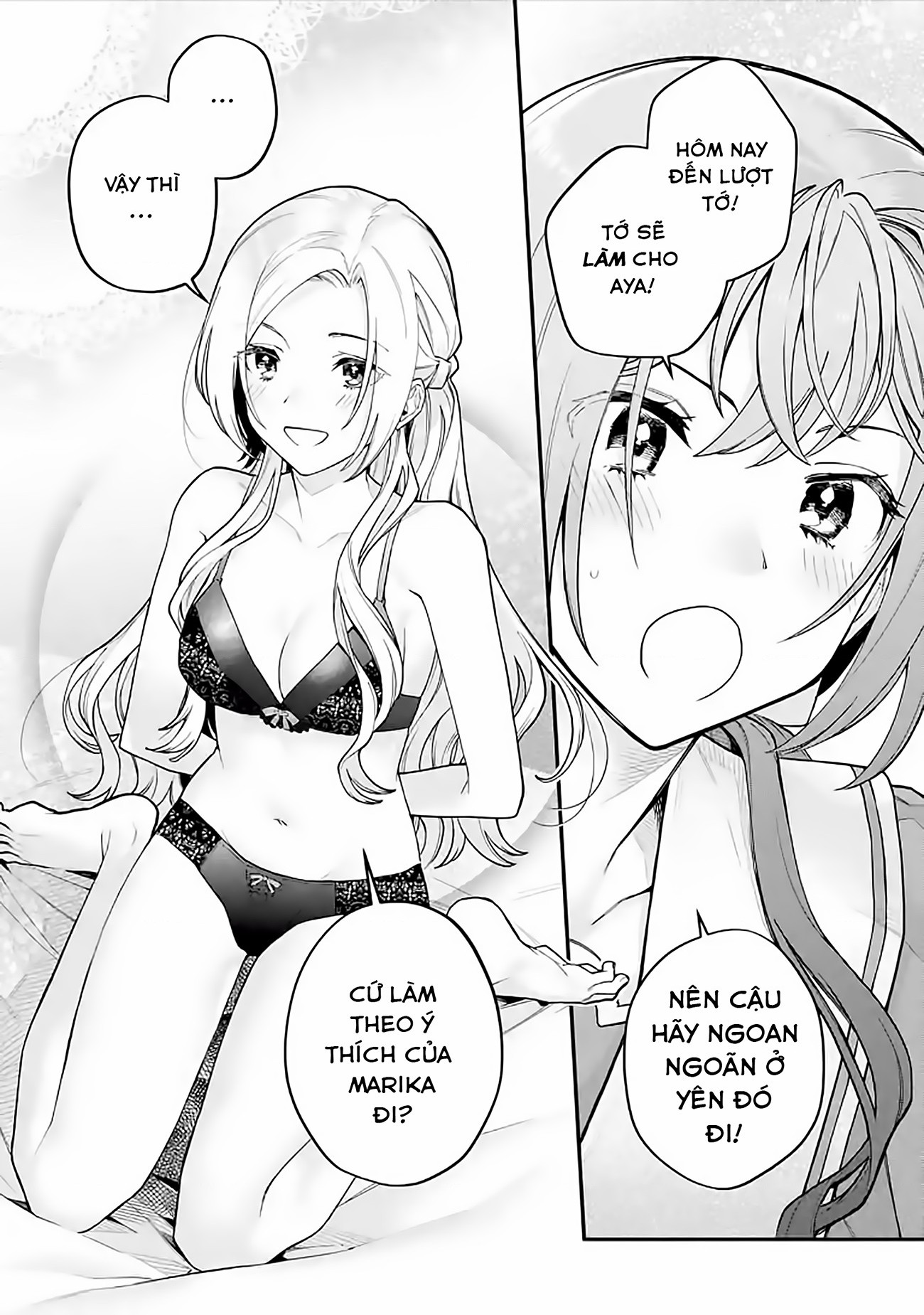 đọc truyện Câu Chuyện Yuri Về Một Thiếu Nữ Khăng Khăng Rằng: "hai Cô Gái Yêu Nhau Là Điều Bất Khả Thi Mà!" Hoàn Toàn Đổ Gục Trong 100 Ngày! Chương 15 ảnh 22 tại Thiên Thai Truyện