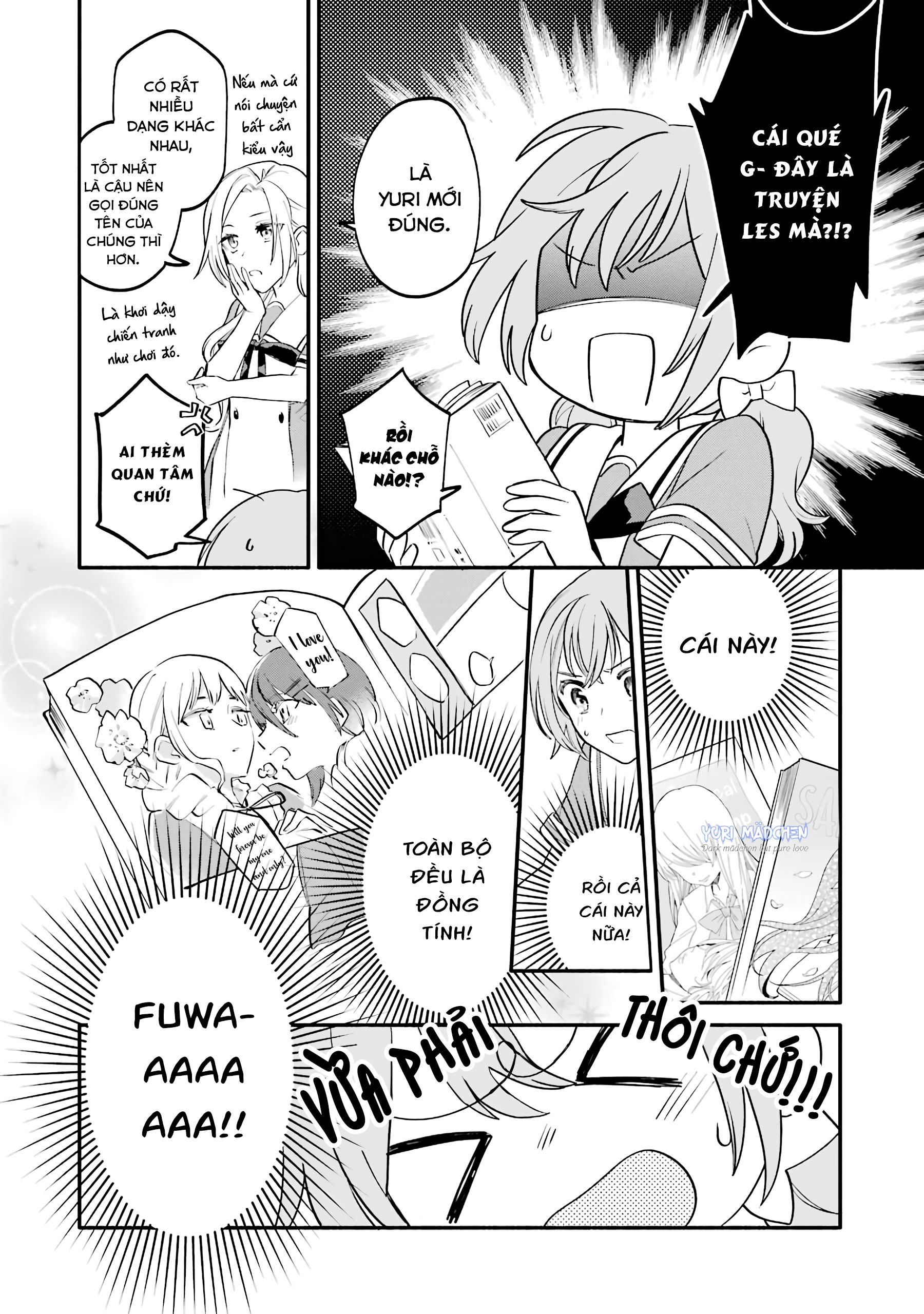 đọc truyện Câu Chuyện Yuri Về Một Thiếu Nữ Khăng Khăng Rằng: "hai Cô Gái Yêu Nhau Là Điều Bất Khả Thi Mà!" Hoàn Toàn Đổ Gục Trong 100 Ngày! Chương 2 ảnh 12 tại Thiên Thai Truyện