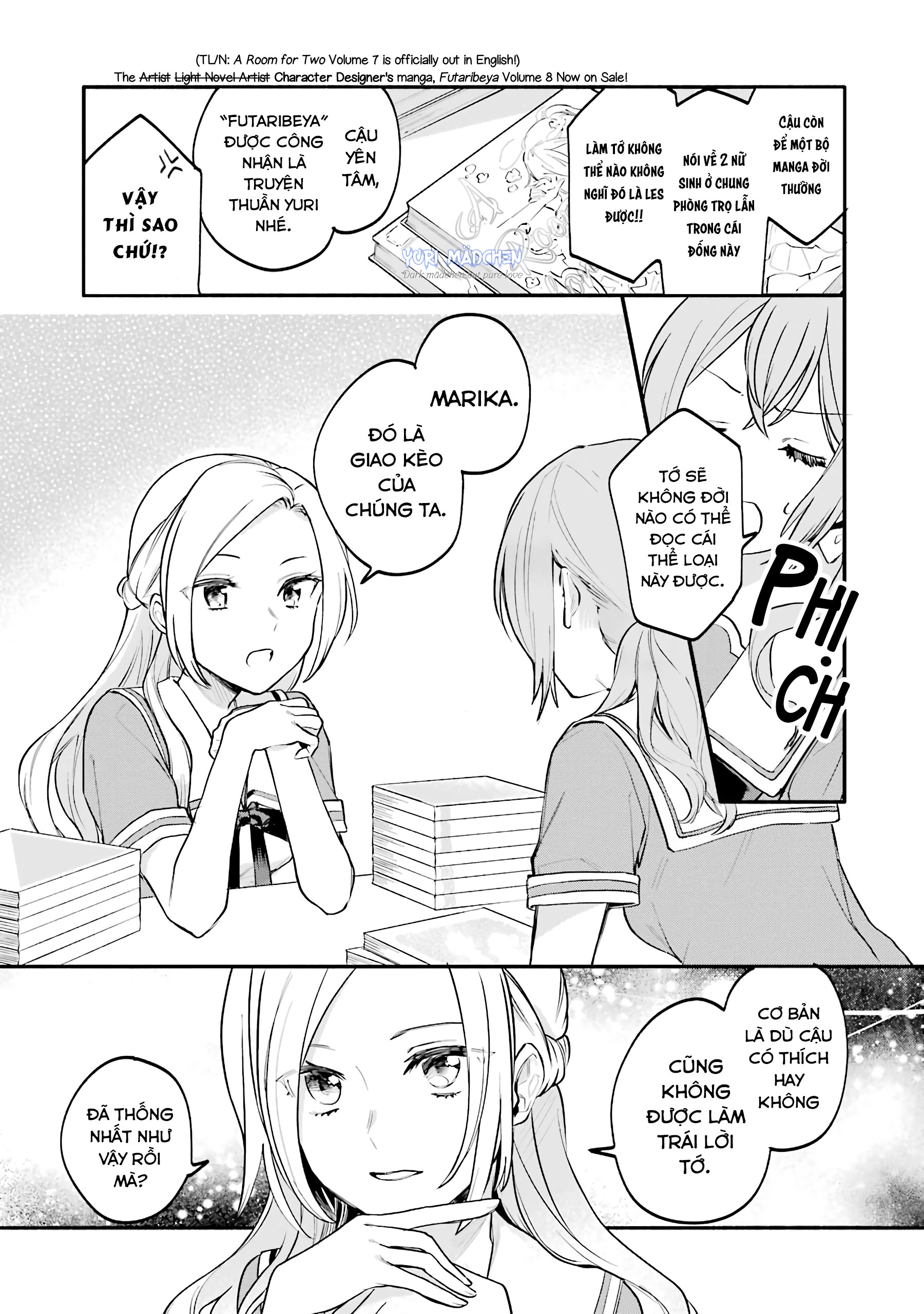 đọc truyện Câu Chuyện Yuri Về Một Thiếu Nữ Khăng Khăng Rằng: "hai Cô Gái Yêu Nhau Là Điều Bất Khả Thi Mà!" Hoàn Toàn Đổ Gục Trong 100 Ngày! Chương 2 ảnh 13 tại Thiên Thai Truyện