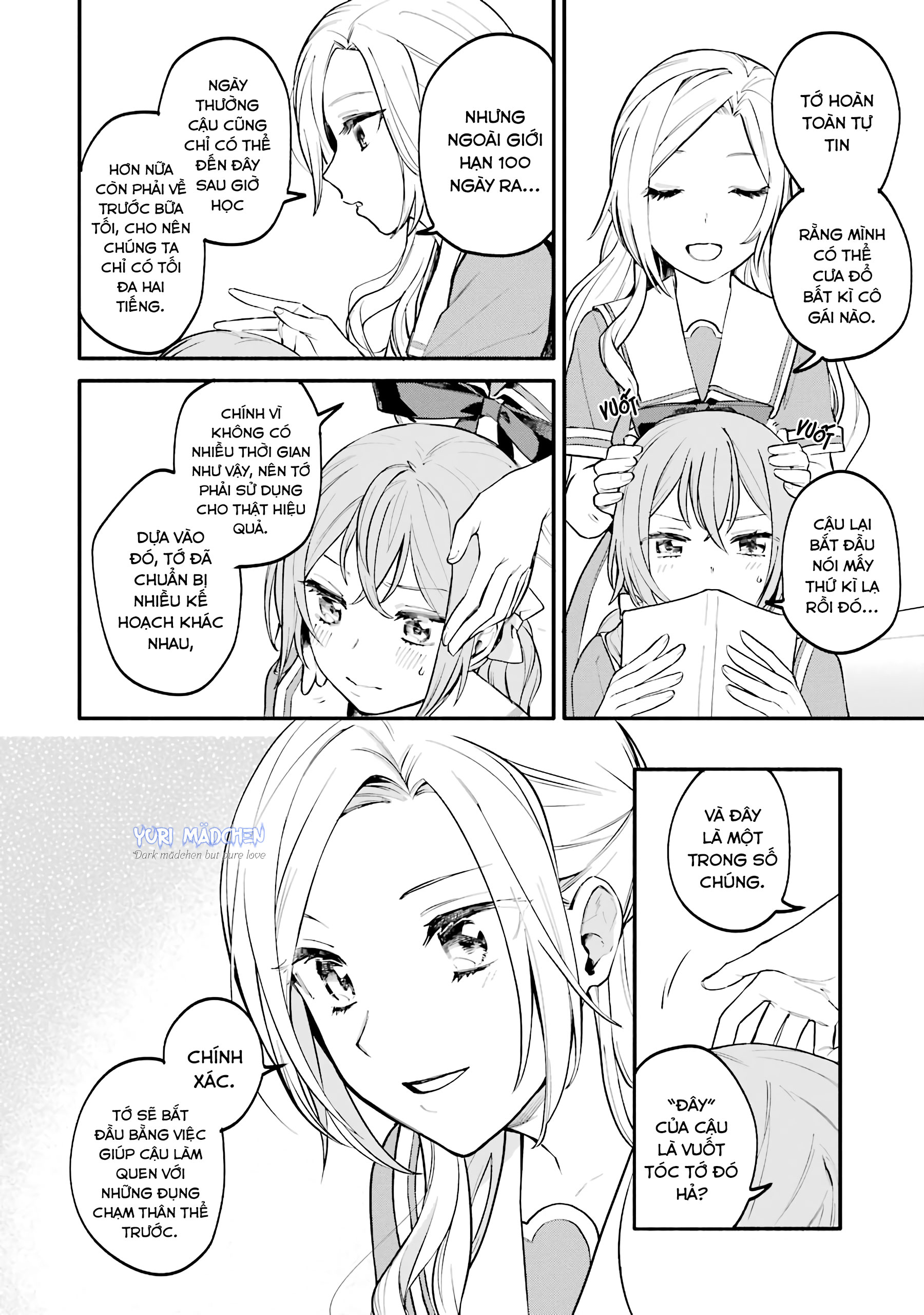 đọc truyện Câu Chuyện Yuri Về Một Thiếu Nữ Khăng Khăng Rằng: "hai Cô Gái Yêu Nhau Là Điều Bất Khả Thi Mà!" Hoàn Toàn Đổ Gục Trong 100 Ngày! Chương 2 ảnh 16 tại Thiên Thai Truyện