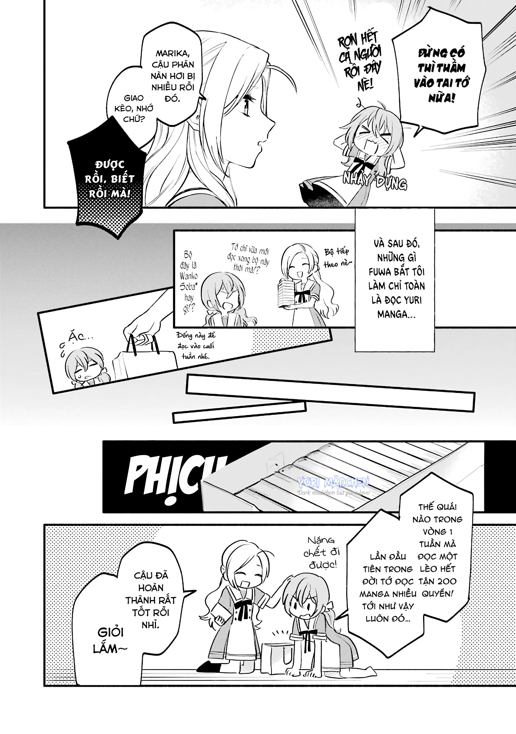 đọc truyện Câu Chuyện Yuri Về Một Thiếu Nữ Khăng Khăng Rằng: "hai Cô Gái Yêu Nhau Là Điều Bất Khả Thi Mà!" Hoàn Toàn Đổ Gục Trong 100 Ngày! Chương 2 ảnh 20 tại Thiên Thai Truyện