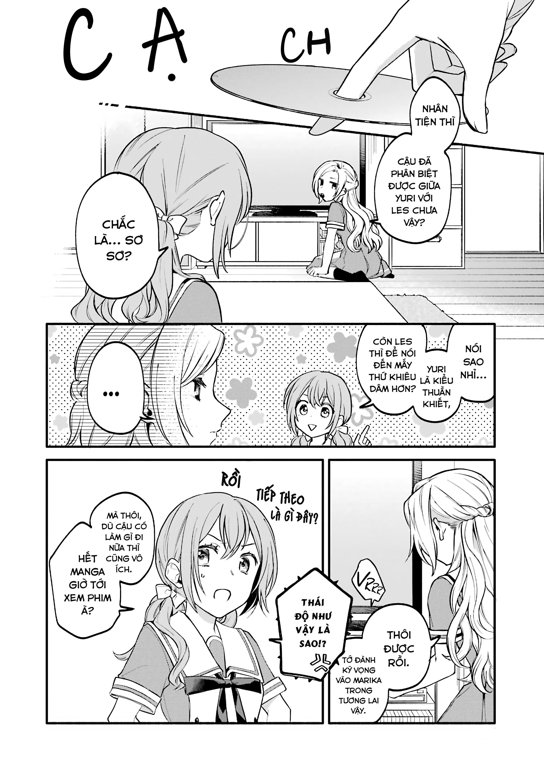 đọc truyện Câu Chuyện Yuri Về Một Thiếu Nữ Khăng Khăng Rằng: "hai Cô Gái Yêu Nhau Là Điều Bất Khả Thi Mà!" Hoàn Toàn Đổ Gục Trong 100 Ngày! Chương 2 ảnh 24 tại Thiên Thai Truyện