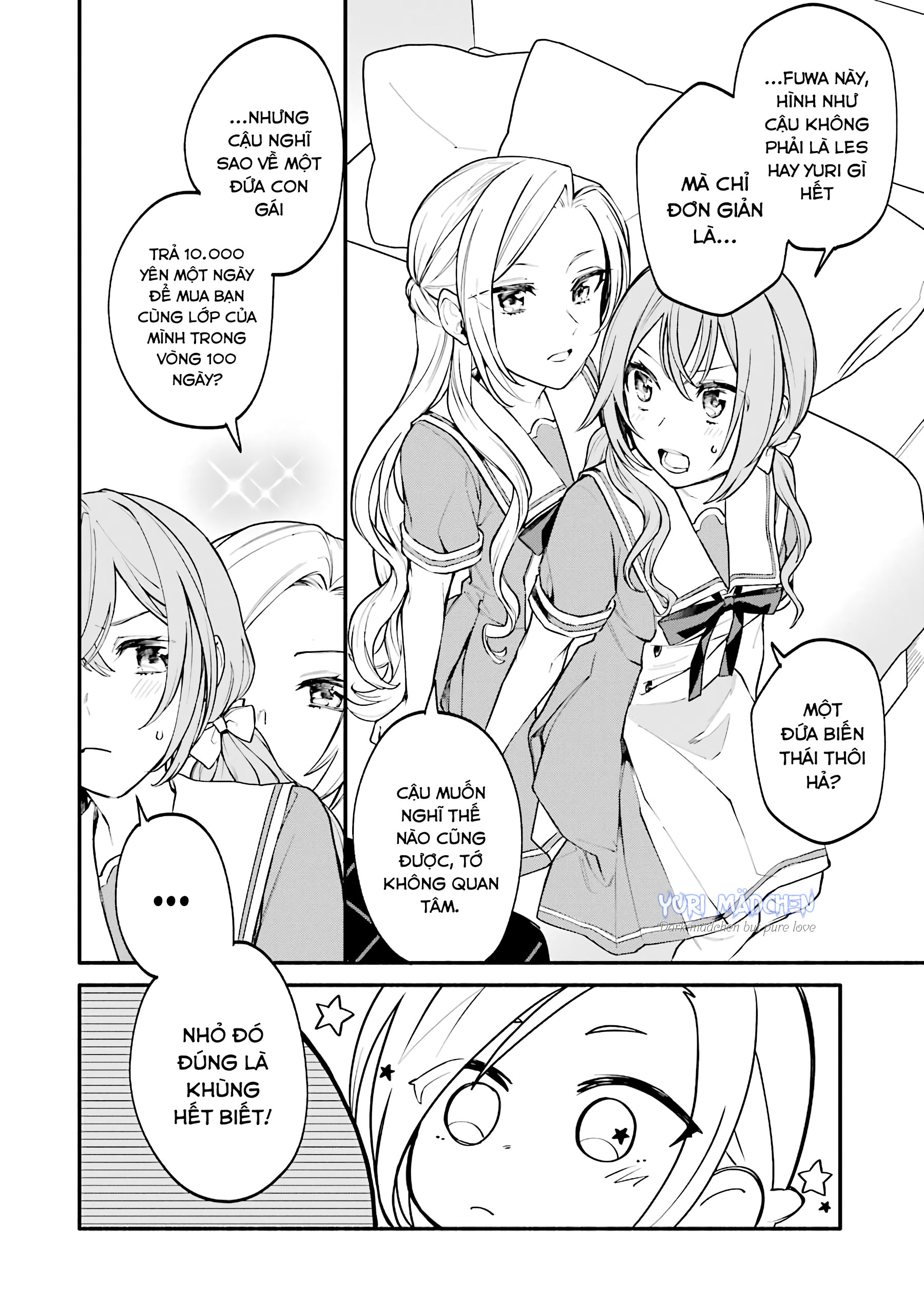 đọc truyện Câu Chuyện Yuri Về Một Thiếu Nữ Khăng Khăng Rằng: "hai Cô Gái Yêu Nhau Là Điều Bất Khả Thi Mà!" Hoàn Toàn Đổ Gục Trong 100 Ngày! Chương 2 ảnh 26 tại Thiên Thai Truyện