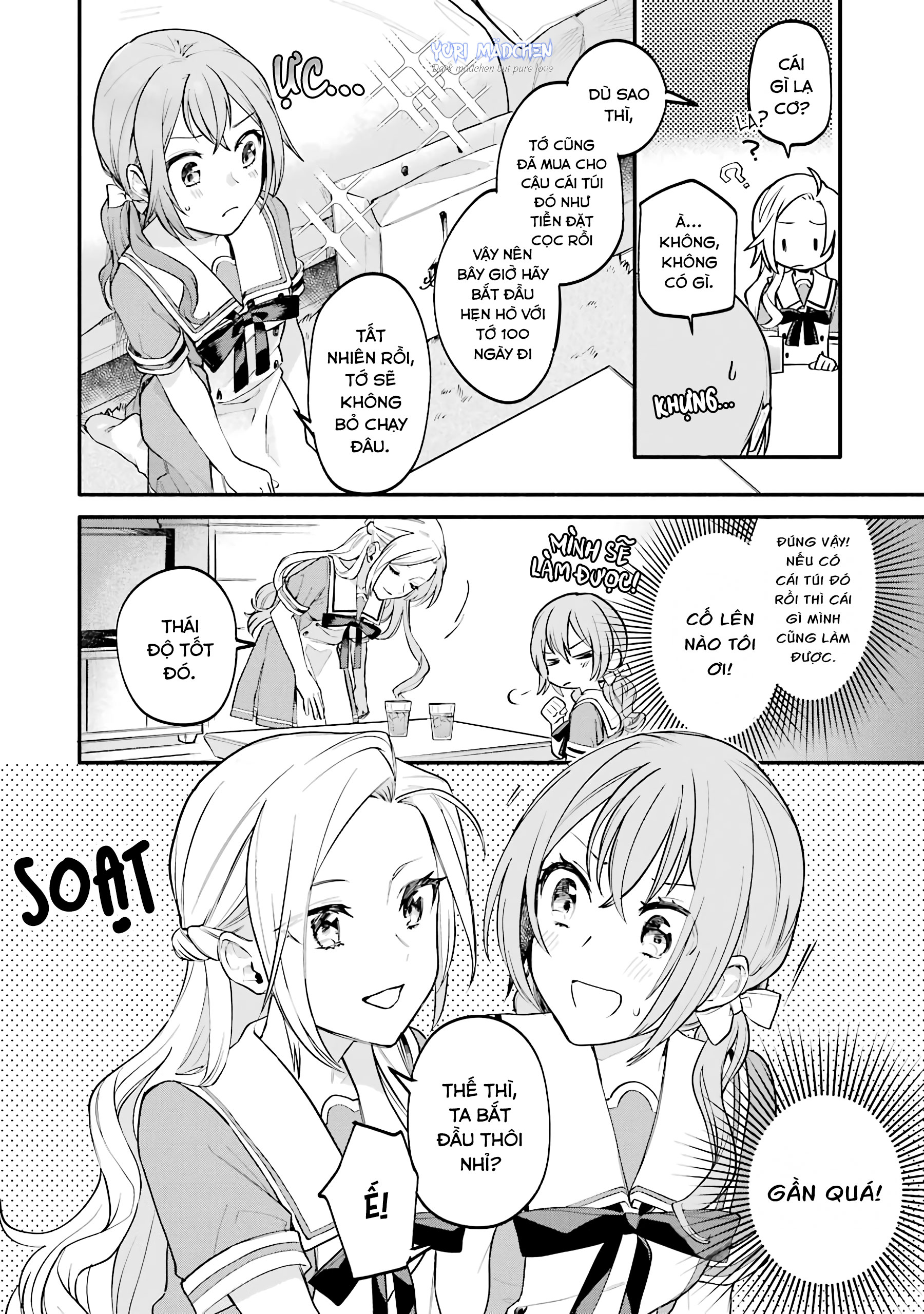 đọc truyện Câu Chuyện Yuri Về Một Thiếu Nữ Khăng Khăng Rằng: "hai Cô Gái Yêu Nhau Là Điều Bất Khả Thi Mà!" Hoàn Toàn Đổ Gục Trong 100 Ngày! Chương 2 ảnh 6 tại Thiên Thai Truyện