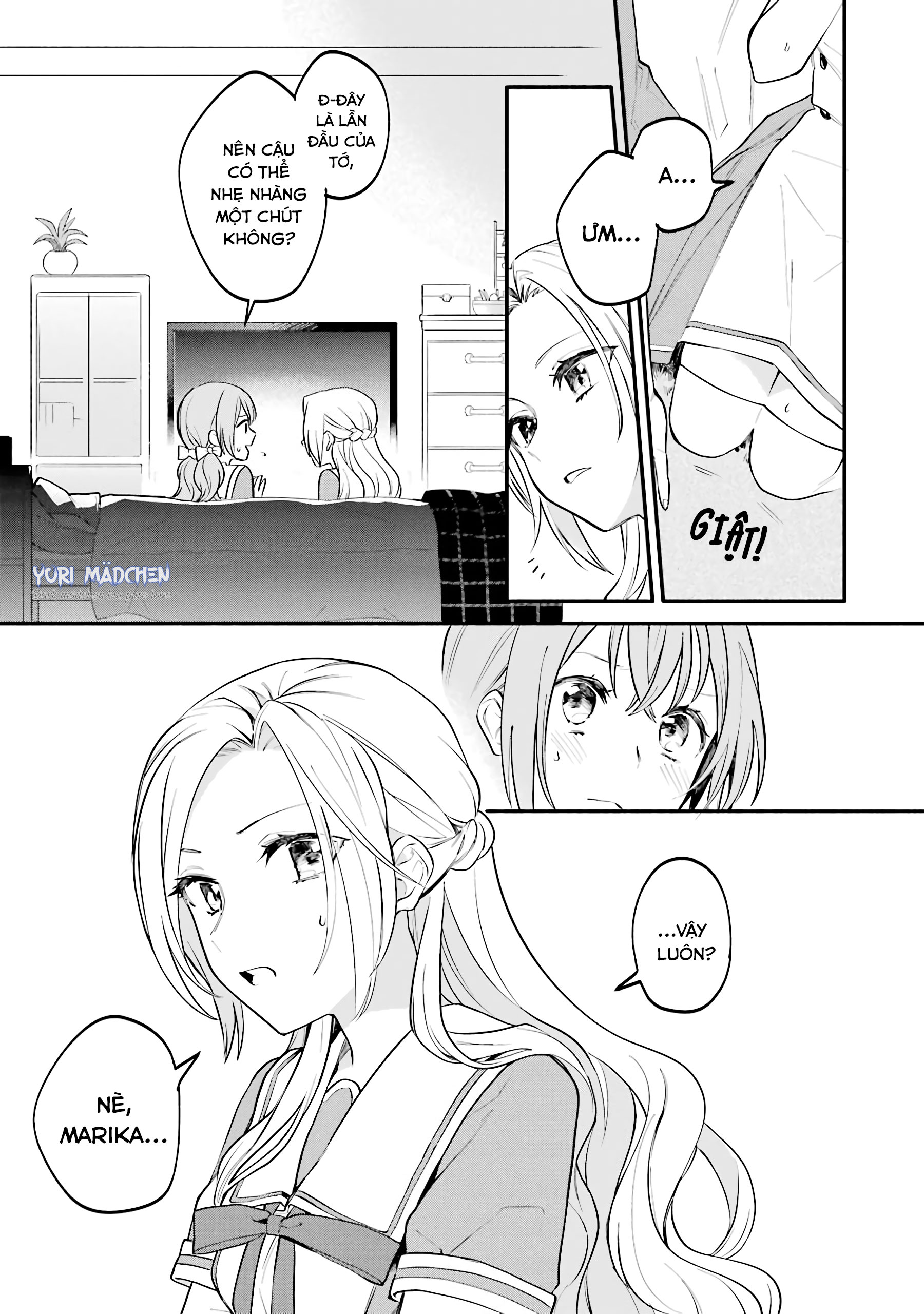 đọc truyện Câu Chuyện Yuri Về Một Thiếu Nữ Khăng Khăng Rằng: "hai Cô Gái Yêu Nhau Là Điều Bất Khả Thi Mà!" Hoàn Toàn Đổ Gục Trong 100 Ngày! Chương 2 ảnh 7 tại Thiên Thai Truyện