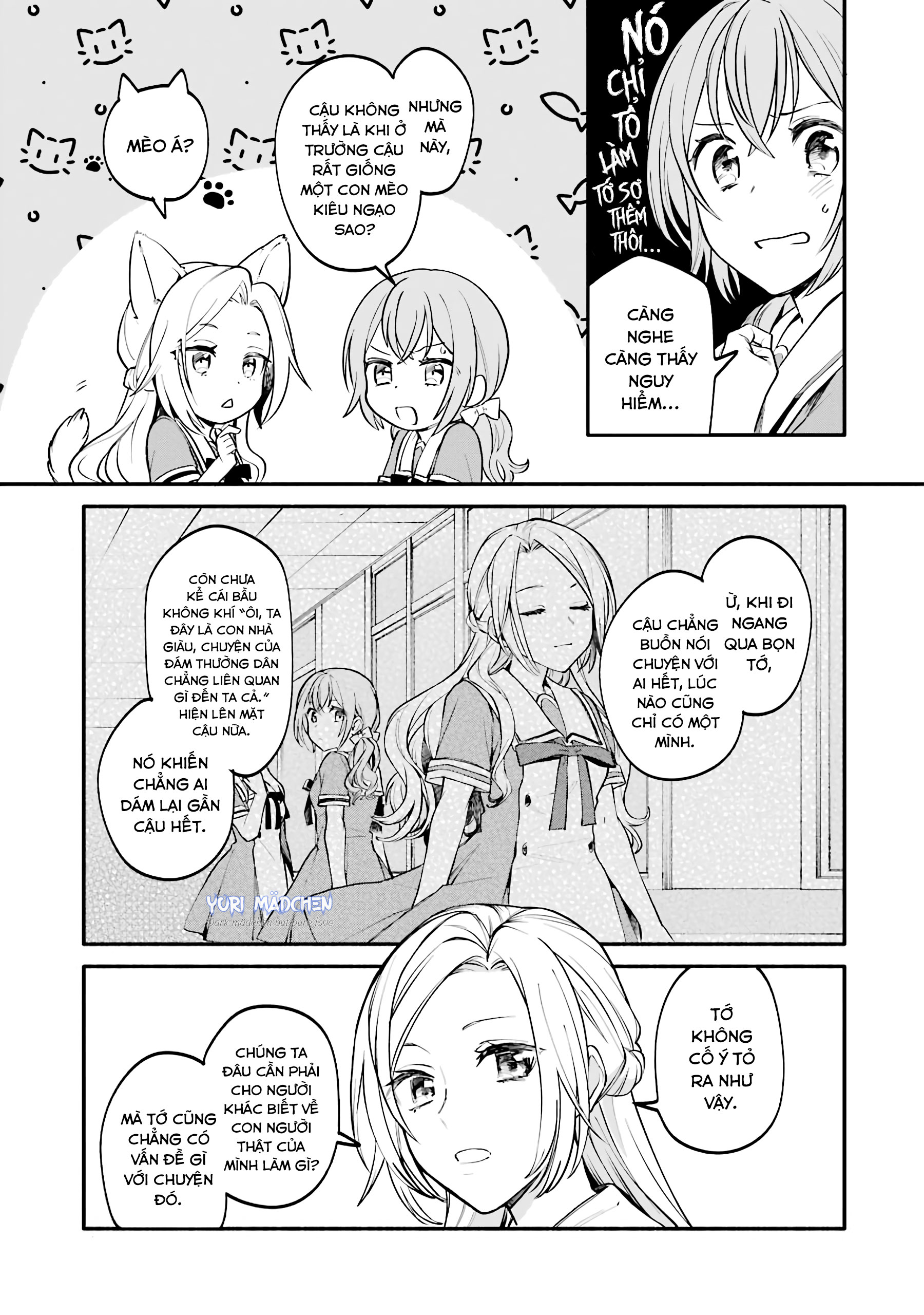 đọc truyện Câu Chuyện Yuri Về Một Thiếu Nữ Khăng Khăng Rằng: "hai Cô Gái Yêu Nhau Là Điều Bất Khả Thi Mà!" Hoàn Toàn Đổ Gục Trong 100 Ngày! Chương 2 ảnh 9 tại Thiên Thai Truyện