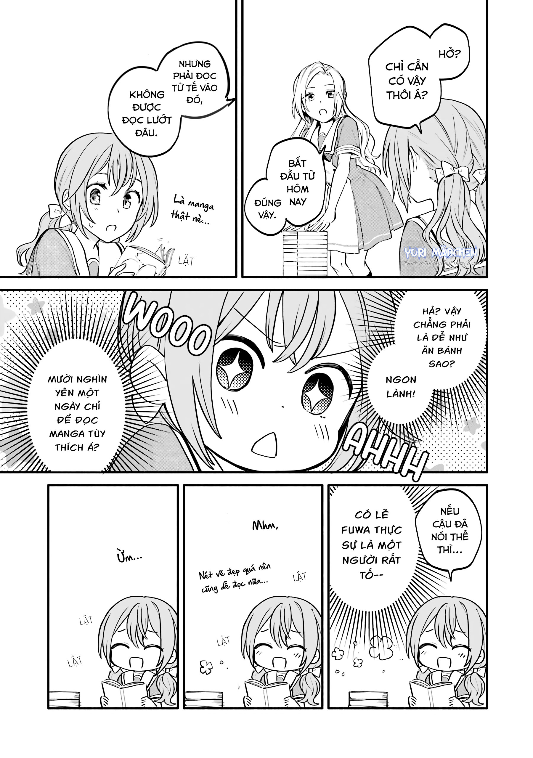 đọc truyện Câu Chuyện Yuri Về Một Thiếu Nữ Khăng Khăng Rằng: "hai Cô Gái Yêu Nhau Là Điều Bất Khả Thi Mà!" Hoàn Toàn Đổ Gục Trong 100 Ngày! Chương 2 ảnh 11 tại Thiên Thai Truyện