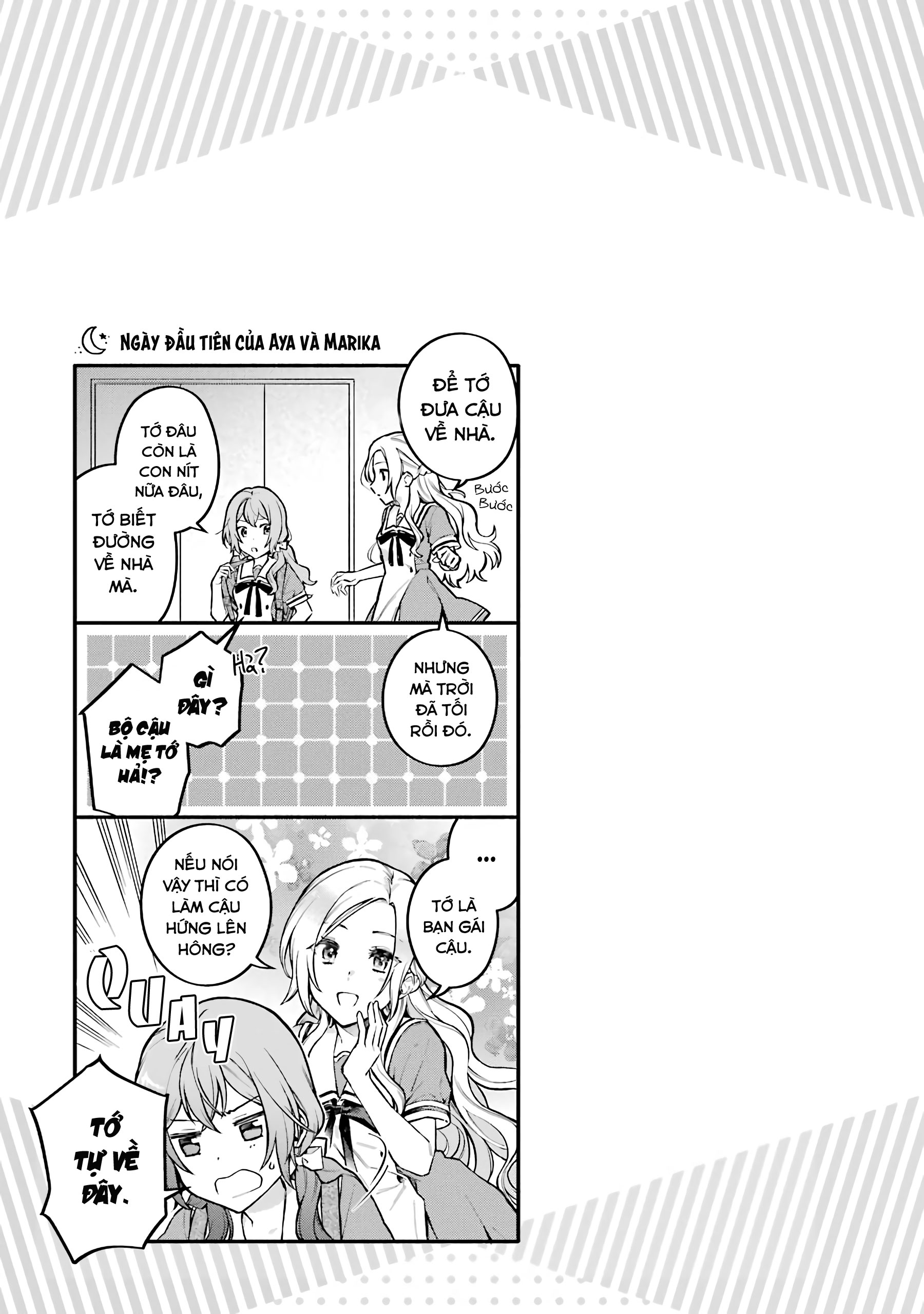 đọc truyện Câu Chuyện Yuri Về Một Thiếu Nữ Khăng Khăng Rằng: "hai Cô Gái Yêu Nhau Là Điều Bất Khả Thi Mà!" Hoàn Toàn Đổ Gục Trong 100 Ngày! Chương 3 ảnh 35 tại Thiên Thai Truyện