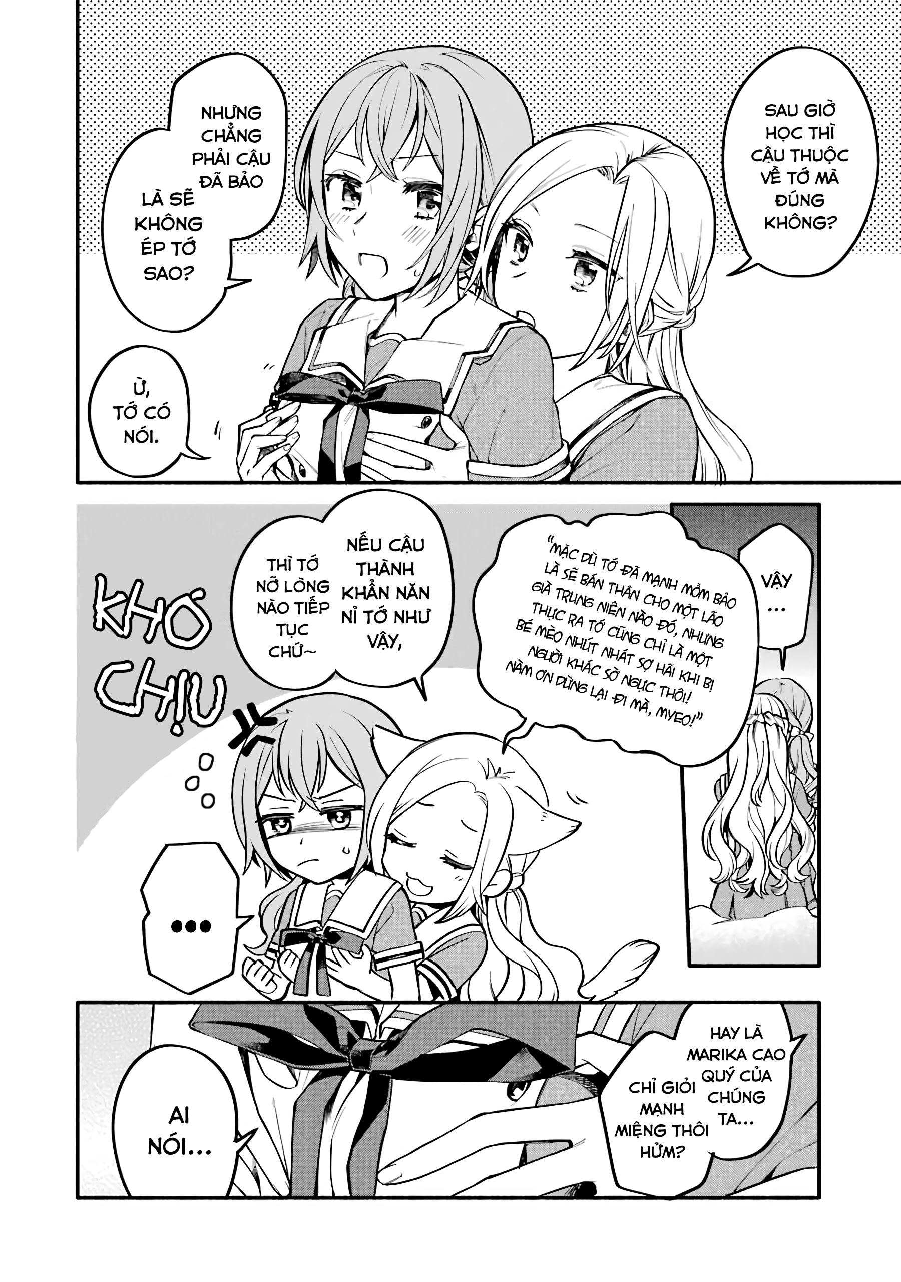 đọc truyện Câu Chuyện Yuri Về Một Thiếu Nữ Khăng Khăng Rằng: "hai Cô Gái Yêu Nhau Là Điều Bất Khả Thi Mà!" Hoàn Toàn Đổ Gục Trong 100 Ngày! Chương 3 ảnh 6 tại Thiên Thai Truyện