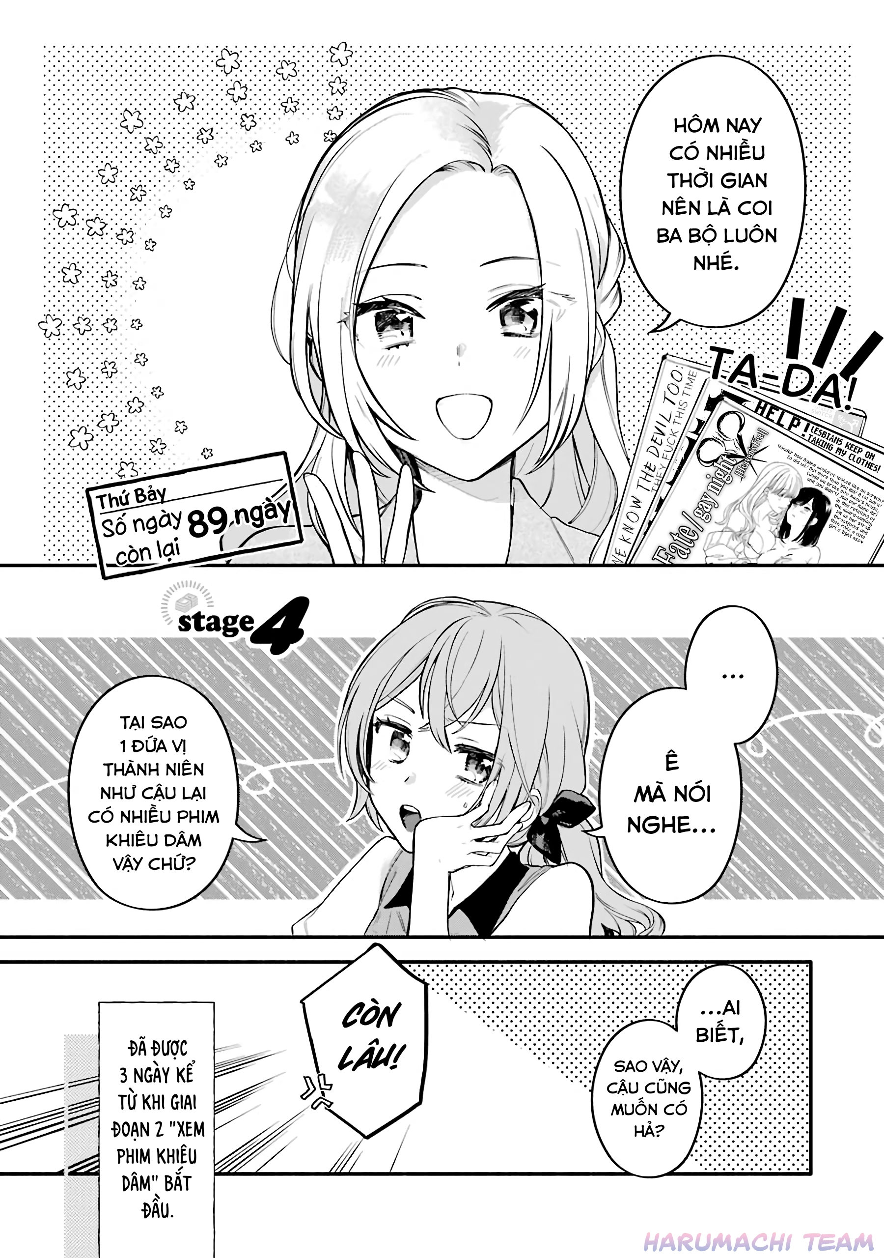 đọc truyện Câu Chuyện Yuri Về Một Thiếu Nữ Khăng Khăng Rằng: "hai Cô Gái Yêu Nhau Là Điều Bất Khả Thi Mà!" Hoàn Toàn Đổ Gục Trong 100 Ngày! Chương 4 ảnh 3 tại Thiên Thai Truyện