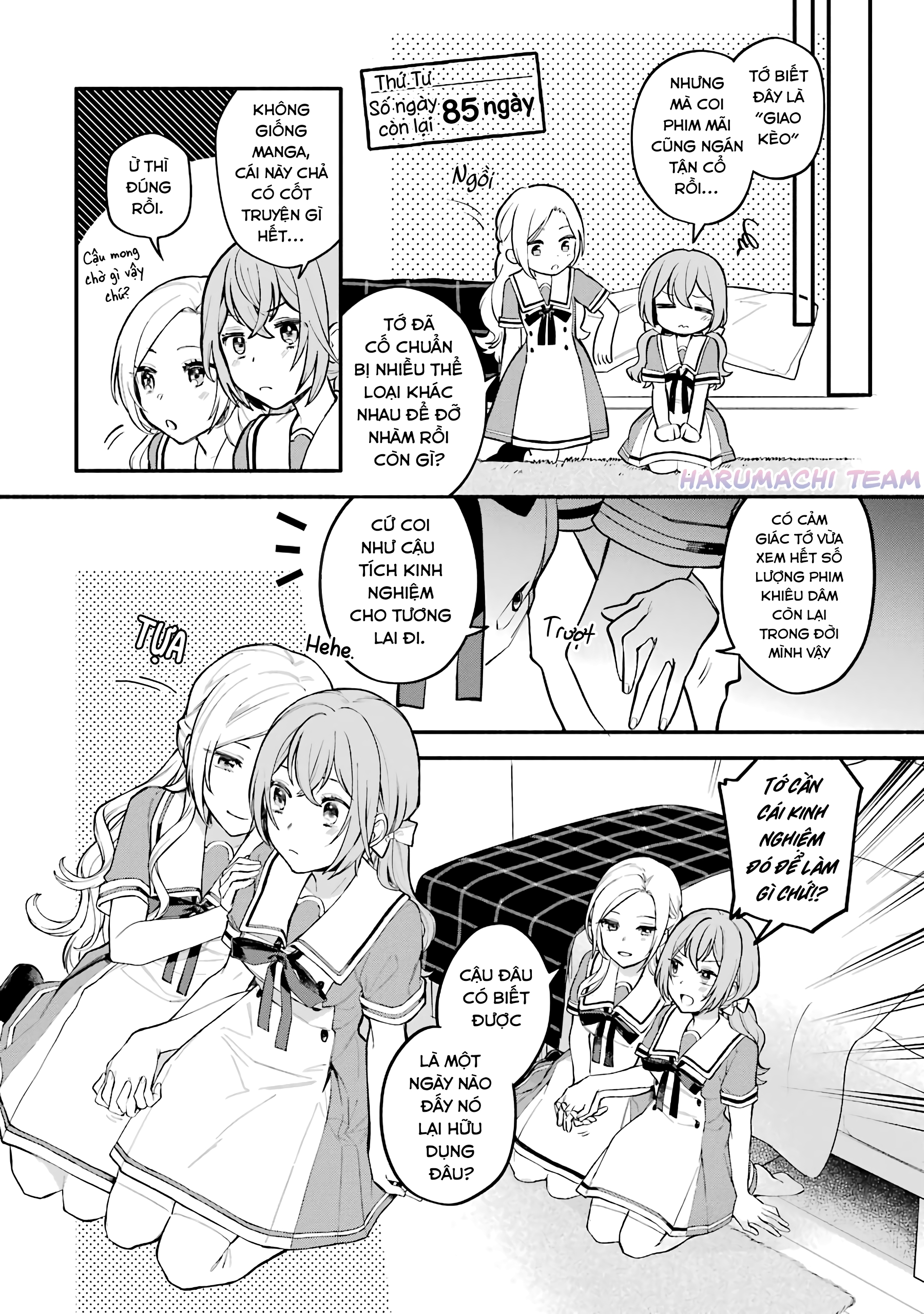 đọc truyện Câu Chuyện Yuri Về Một Thiếu Nữ Khăng Khăng Rằng: "hai Cô Gái Yêu Nhau Là Điều Bất Khả Thi Mà!" Hoàn Toàn Đổ Gục Trong 100 Ngày! Chương 4 ảnh 14 tại Thiên Thai Truyện