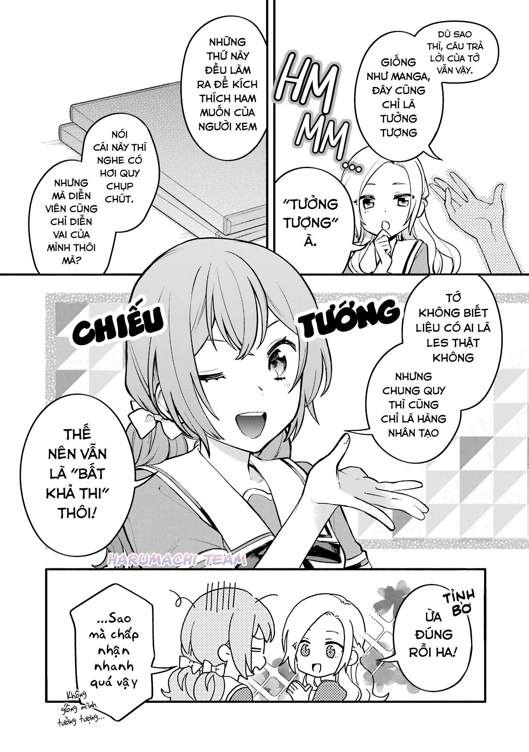 đọc truyện Câu Chuyện Yuri Về Một Thiếu Nữ Khăng Khăng Rằng: "hai Cô Gái Yêu Nhau Là Điều Bất Khả Thi Mà!" Hoàn Toàn Đổ Gục Trong 100 Ngày! Chương 4 ảnh 19 tại Thiên Thai Truyện