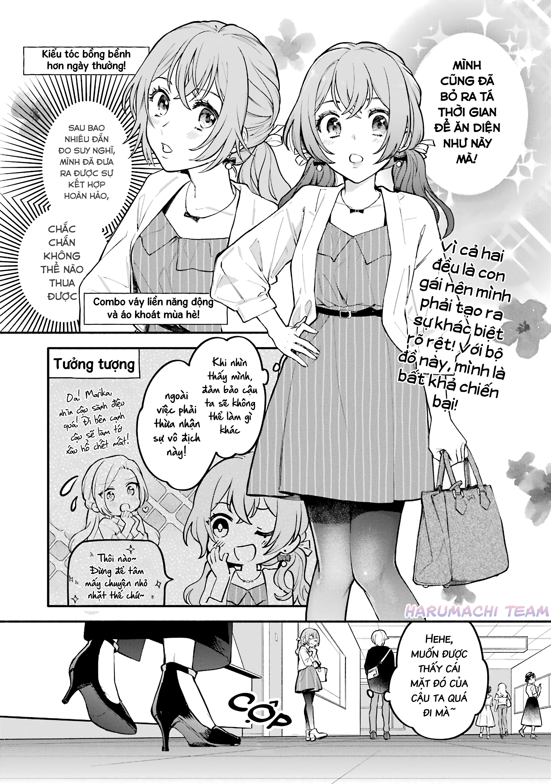 đọc truyện Câu Chuyện Yuri Về Một Thiếu Nữ Khăng Khăng Rằng: "hai Cô Gái Yêu Nhau Là Điều Bất Khả Thi Mà!" Hoàn Toàn Đổ Gục Trong 100 Ngày! Chương 4 ảnh 23 tại Thiên Thai Truyện