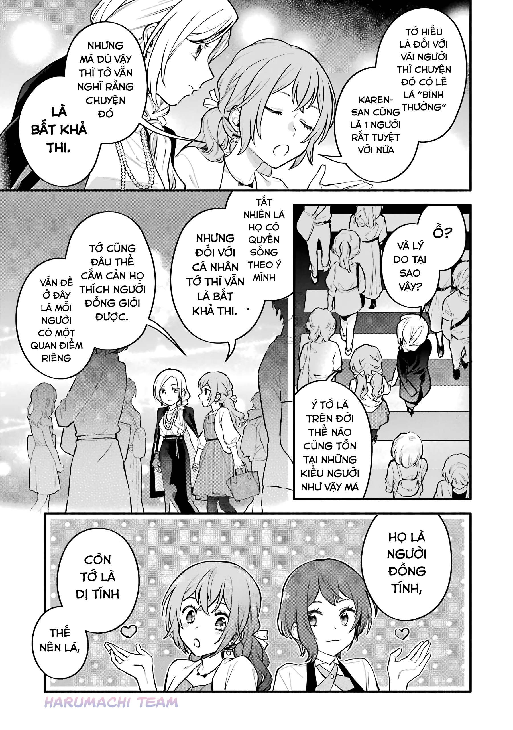 đọc truyện Câu Chuyện Yuri Về Một Thiếu Nữ Khăng Khăng Rằng: "hai Cô Gái Yêu Nhau Là Điều Bất Khả Thi Mà!" Hoàn Toàn Đổ Gục Trong 100 Ngày! Chương 5 ảnh 30 tại Thiên Thai Truyện