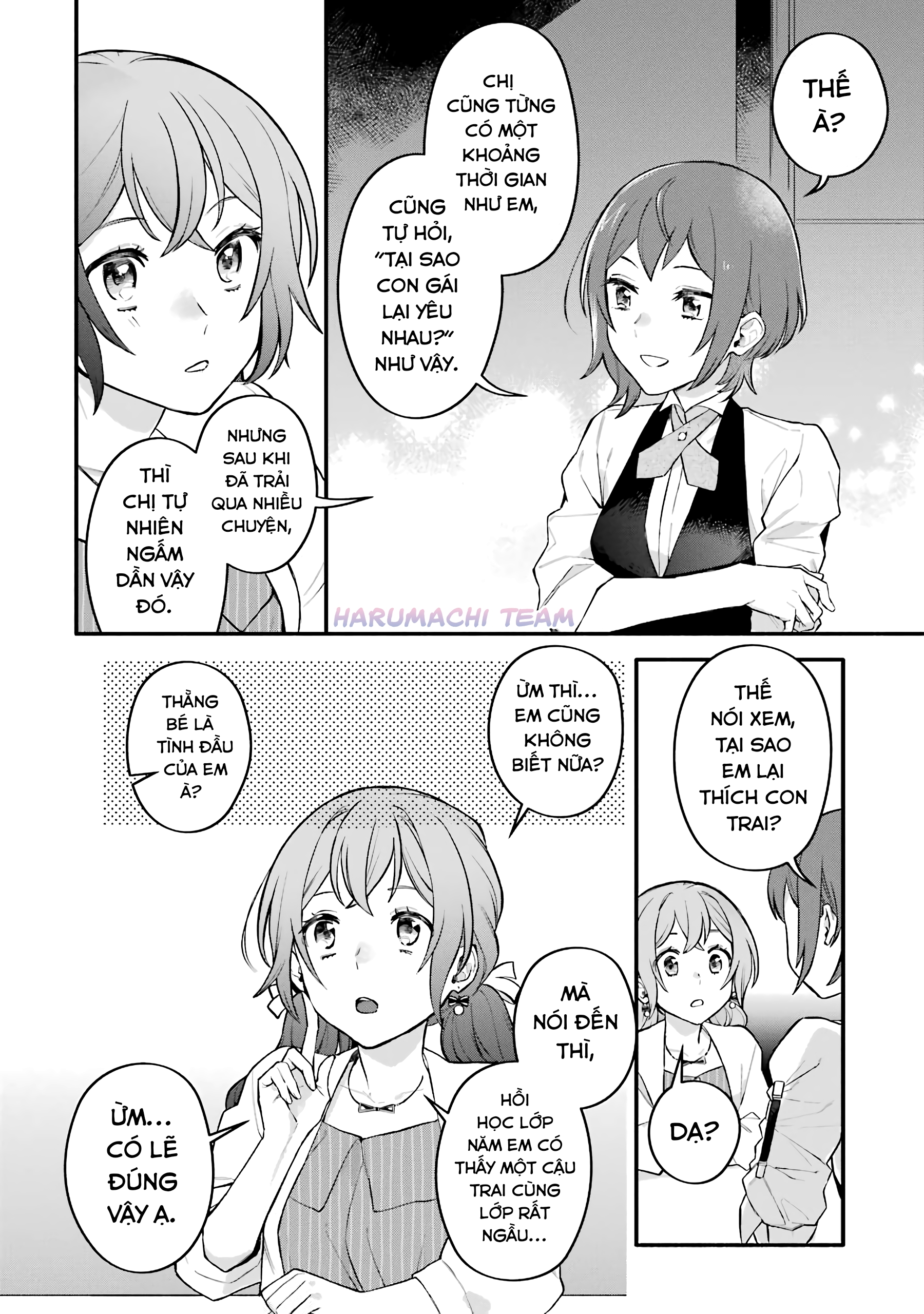 đọc truyện Câu Chuyện Yuri Về Một Thiếu Nữ Khăng Khăng Rằng: "hai Cô Gái Yêu Nhau Là Điều Bất Khả Thi Mà!" Hoàn Toàn Đổ Gục Trong 100 Ngày! Chương 5 ảnh 7 tại Thiên Thai Truyện