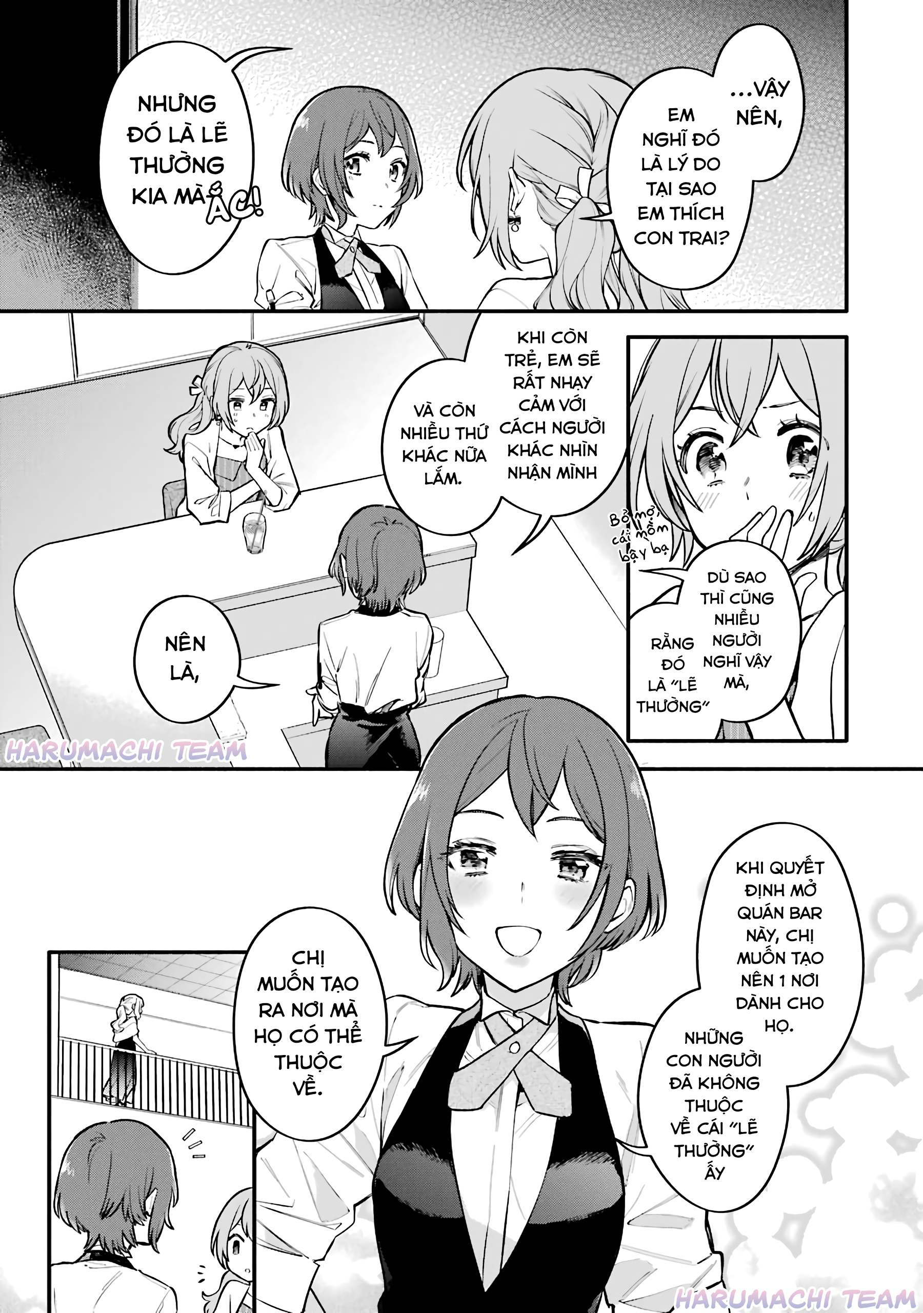 đọc truyện Câu Chuyện Yuri Về Một Thiếu Nữ Khăng Khăng Rằng: "hai Cô Gái Yêu Nhau Là Điều Bất Khả Thi Mà!" Hoàn Toàn Đổ Gục Trong 100 Ngày! Chương 5 ảnh 8 tại Thiên Thai Truyện