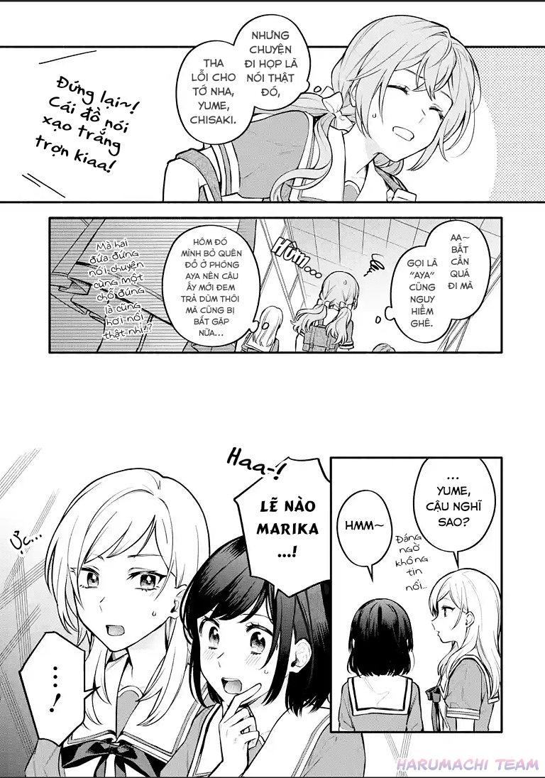 đọc truyện Câu Chuyện Yuri Về Một Thiếu Nữ Khăng Khăng Rằng: "hai Cô Gái Yêu Nhau Là Điều Bất Khả Thi Mà!" Hoàn Toàn Đổ Gục Trong 100 Ngày! Chương 6 ảnh 9 tại Thiên Thai Truyện