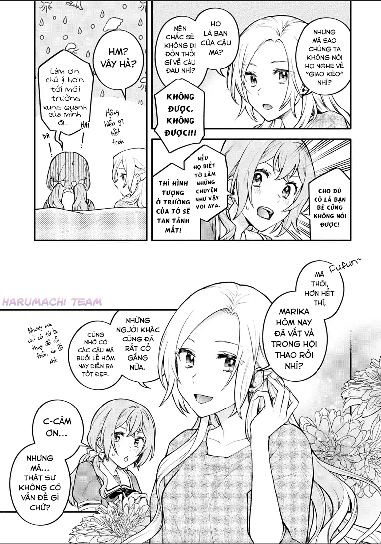 đọc truyện Câu Chuyện Yuri Về Một Thiếu Nữ Khăng Khăng Rằng: "hai Cô Gái Yêu Nhau Là Điều Bất Khả Thi Mà!" Hoàn Toàn Đổ Gục Trong 100 Ngày! Chương 6 ảnh 11 tại Thiên Thai Truyện