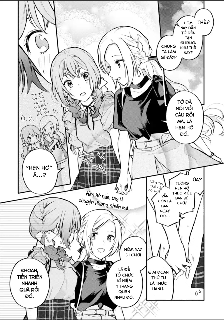 đọc truyện Câu Chuyện Yuri Về Một Thiếu Nữ Khăng Khăng Rằng: "hai Cô Gái Yêu Nhau Là Điều Bất Khả Thi Mà!" Hoàn Toàn Đổ Gục Trong 100 Ngày! Chương 7 ảnh 3 tại Thiên Thai Truyện