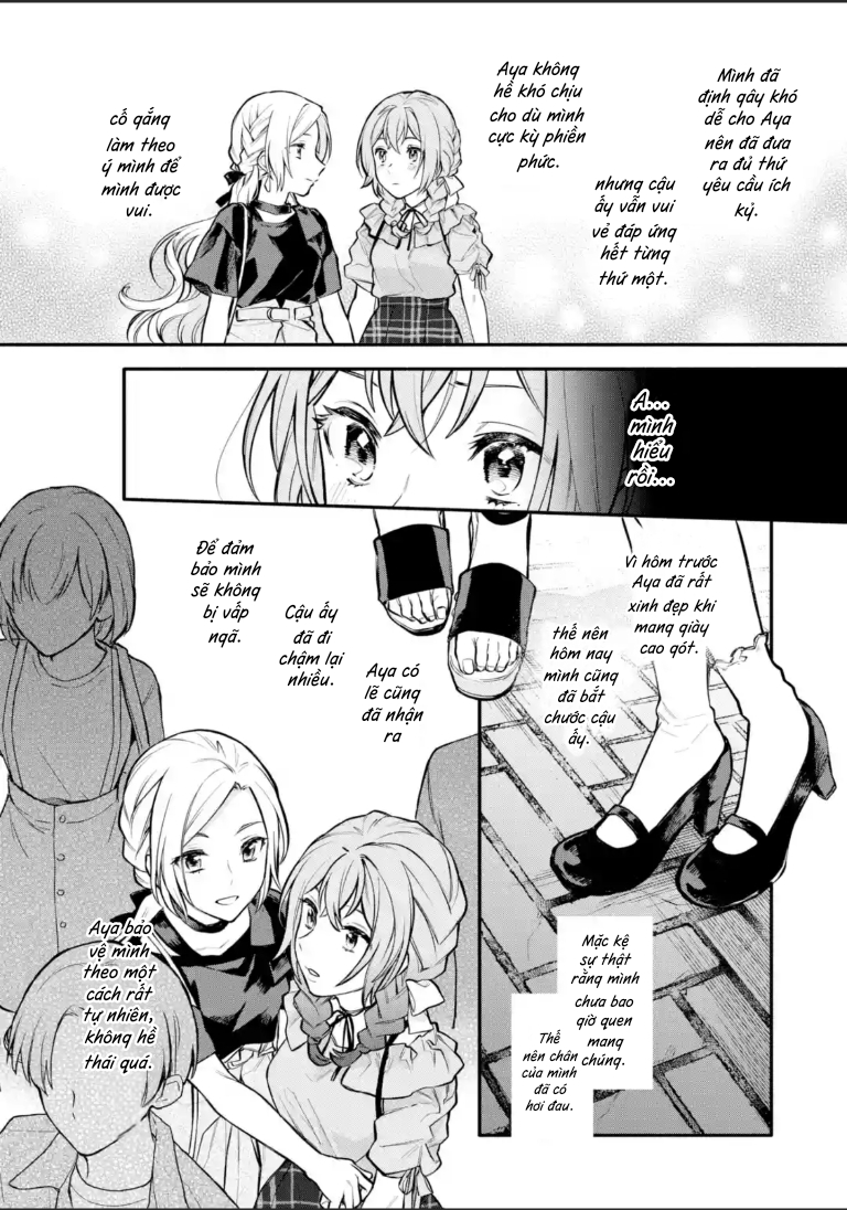 đọc truyện Câu Chuyện Yuri Về Một Thiếu Nữ Khăng Khăng Rằng: "hai Cô Gái Yêu Nhau Là Điều Bất Khả Thi Mà!" Hoàn Toàn Đổ Gục Trong 100 Ngày! Chương 7 ảnh 31 tại Thiên Thai Truyện