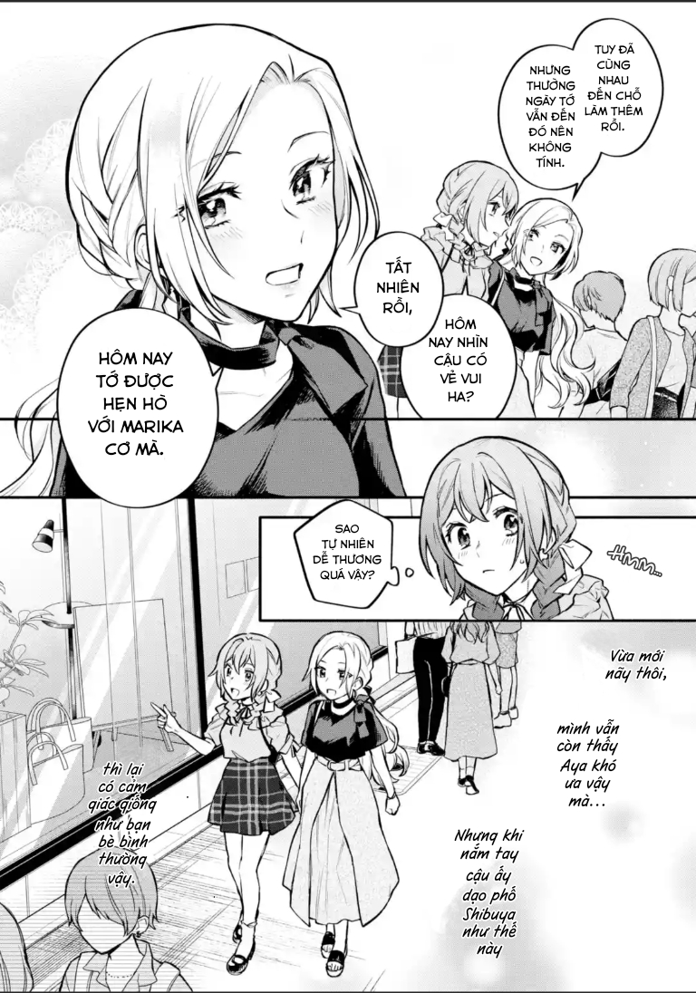 đọc truyện Câu Chuyện Yuri Về Một Thiếu Nữ Khăng Khăng Rằng: "hai Cô Gái Yêu Nhau Là Điều Bất Khả Thi Mà!" Hoàn Toàn Đổ Gục Trong 100 Ngày! Chương 7 ảnh 5 tại Thiên Thai Truyện